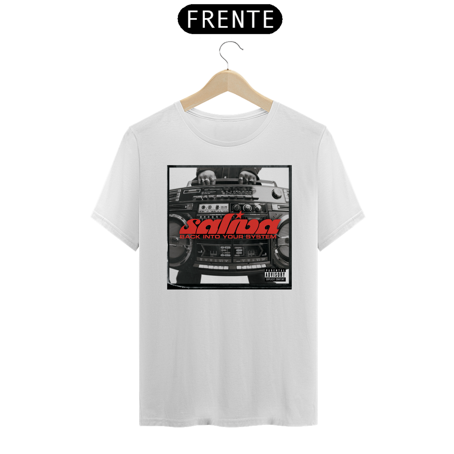 Camiseta Básica - Saliva