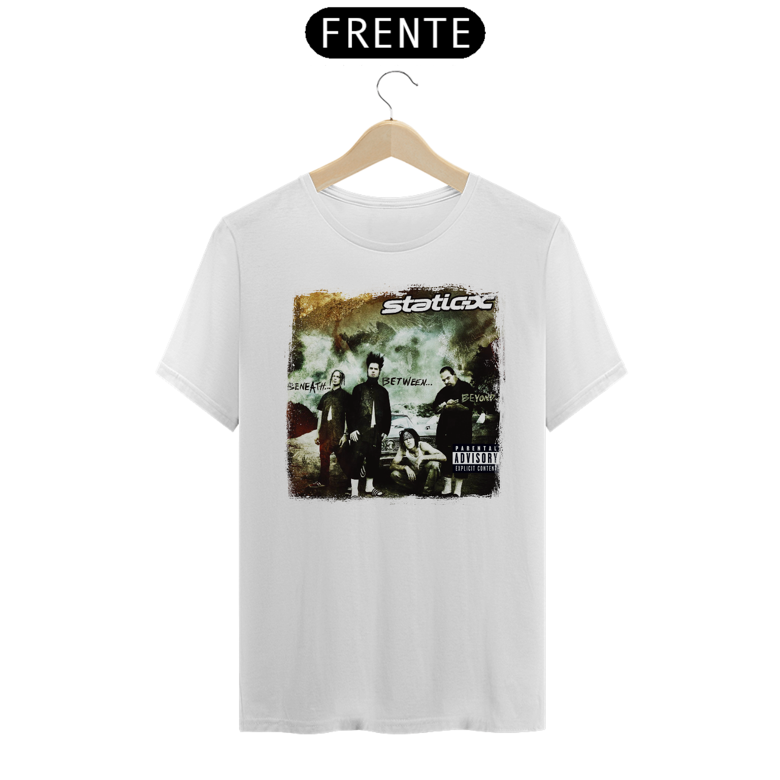 Camiseta Básica - Static-X