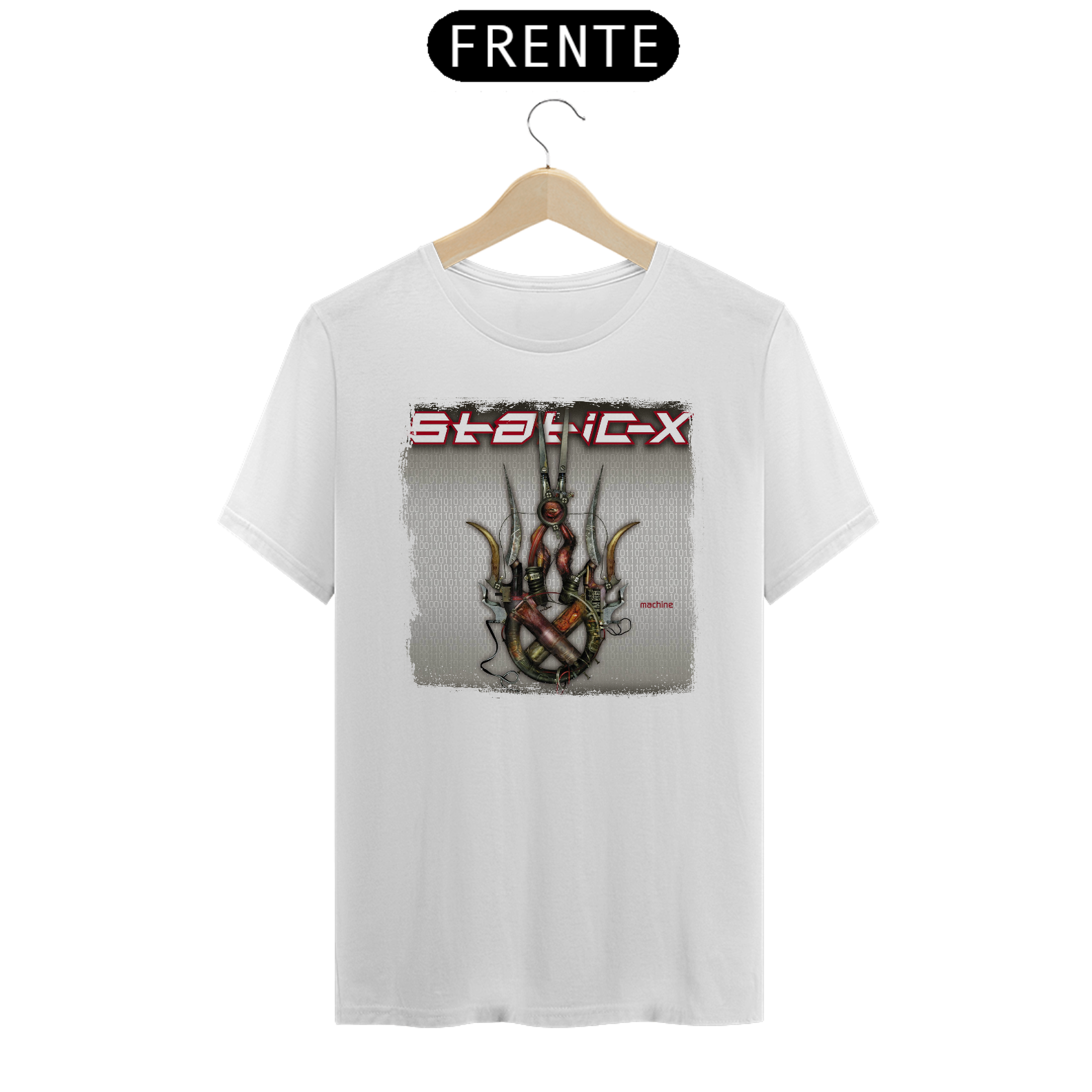 Camiseta Básica - Static-X