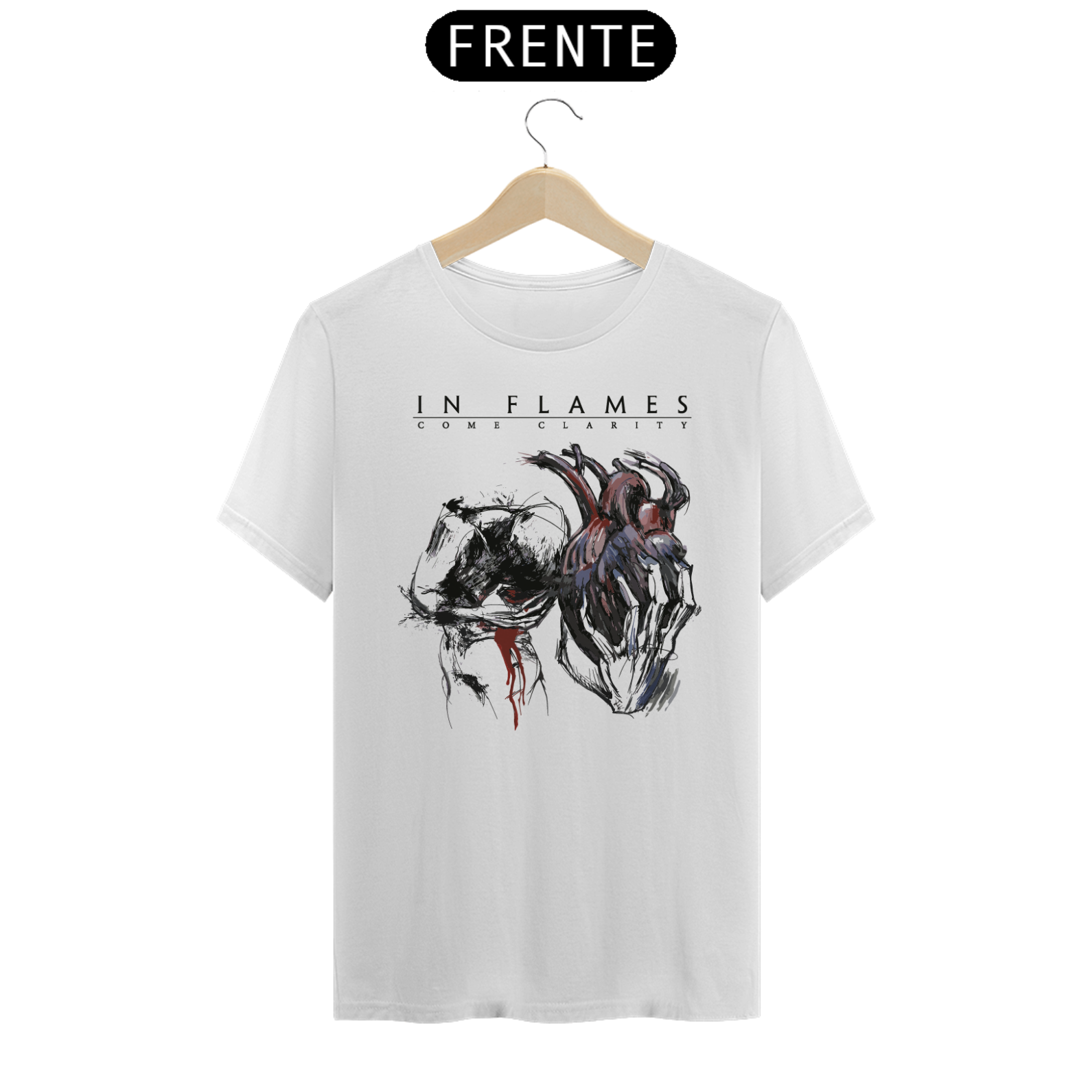 Camiseta Básica - In Flames