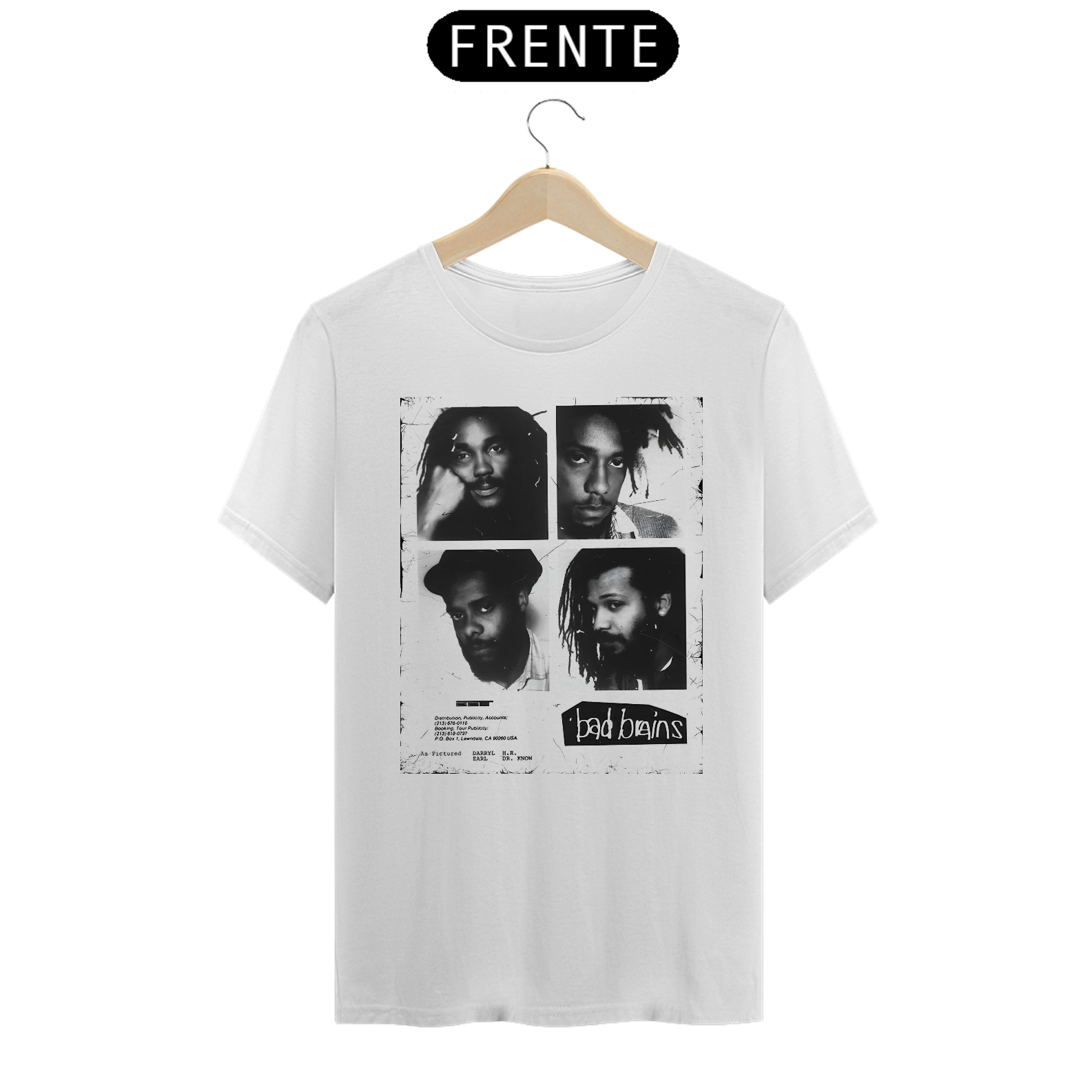 Camiseta Básica - Bad Brains