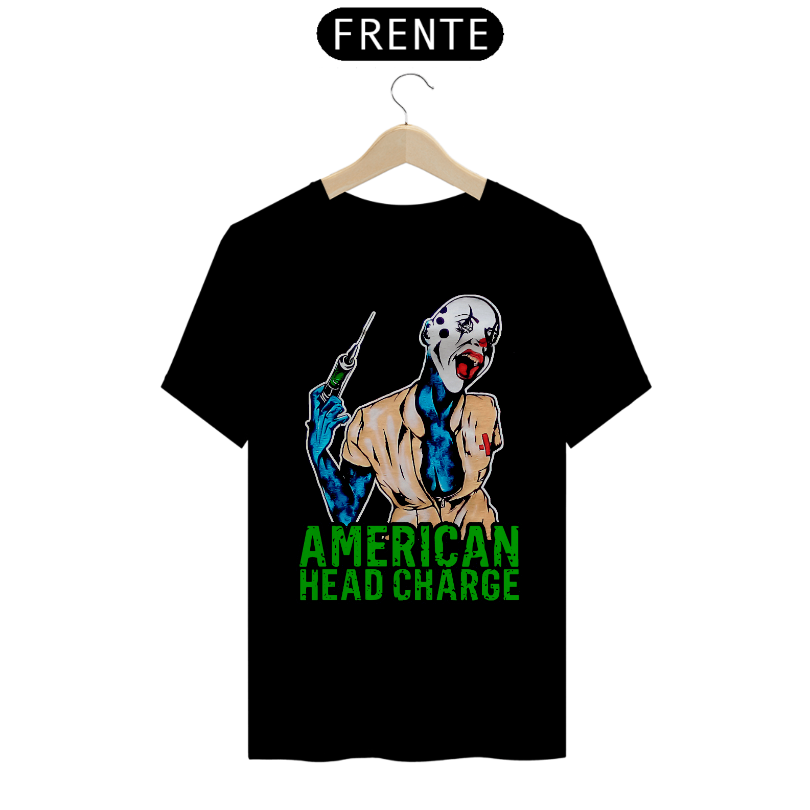 Camiseta Básica - American Head Charge