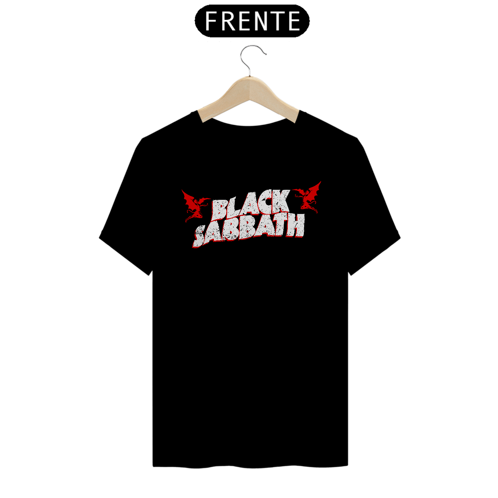 Camiseta Básica - Black Sabbath
