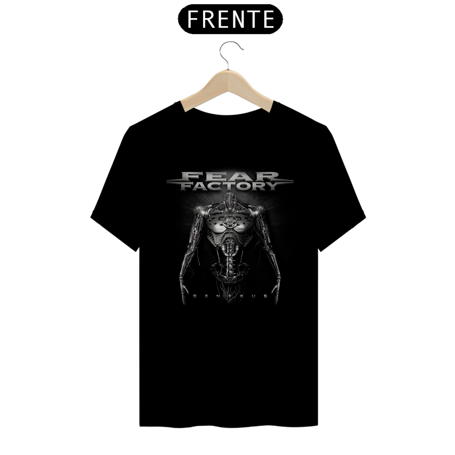 Camiseta Básica - Fear Factory