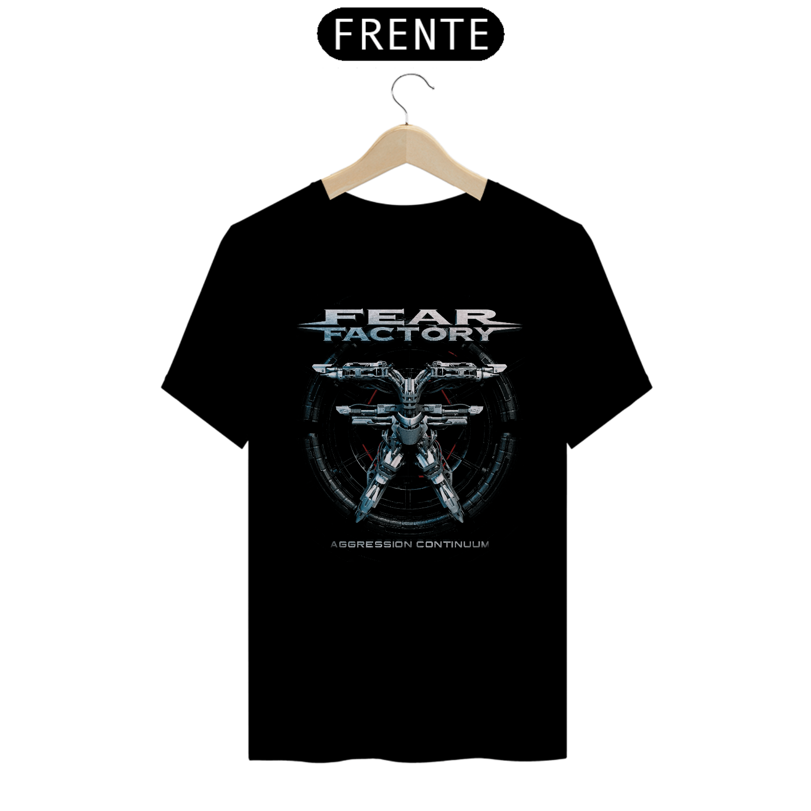 Camiseta Básica - Fear Factory