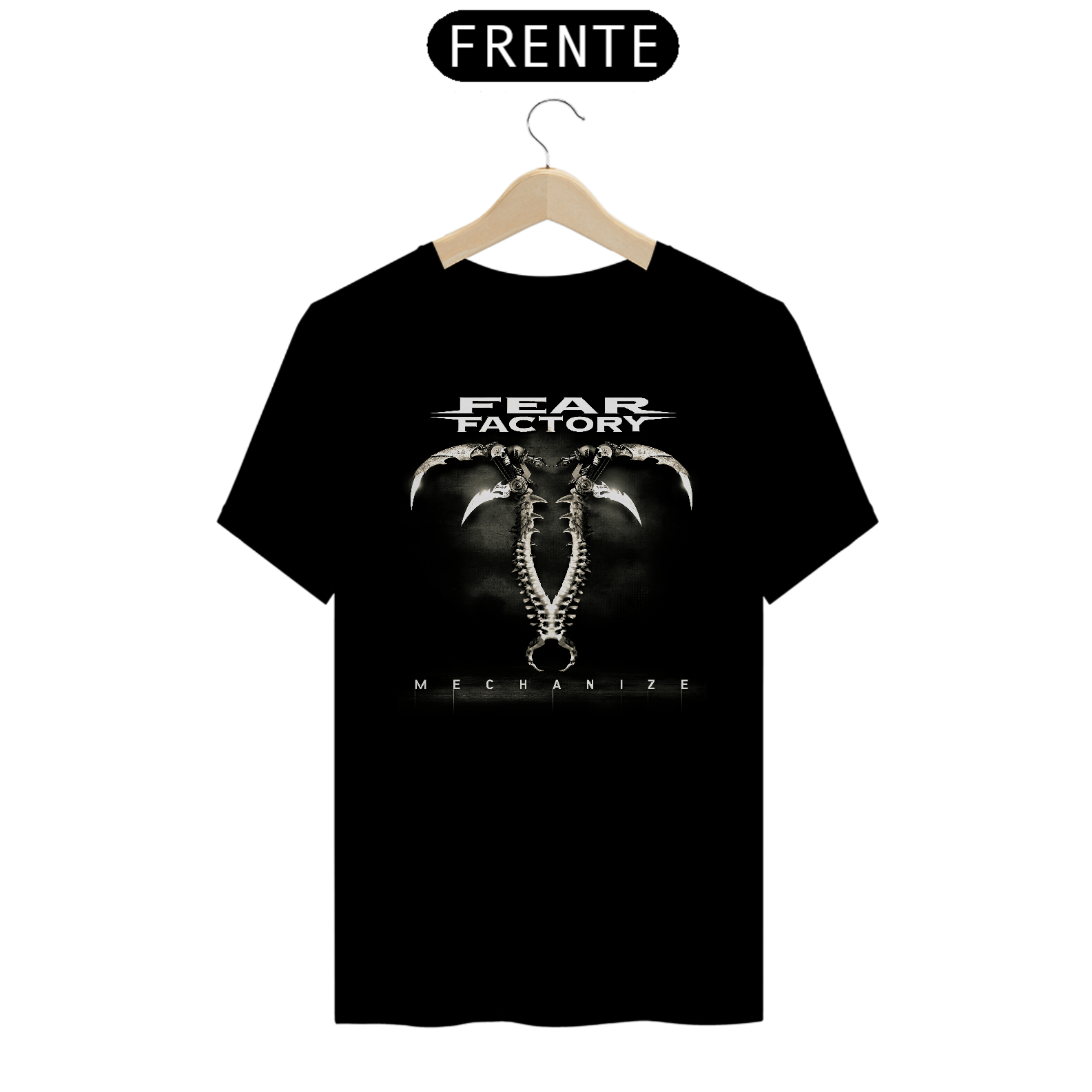 Camiseta Básica - Fear Factory
