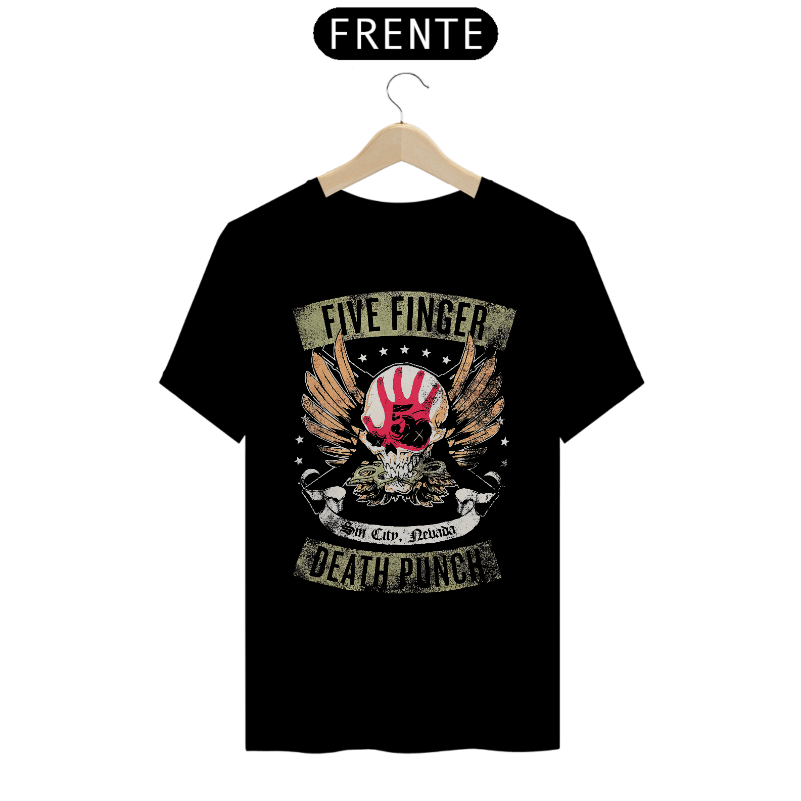 Camiseta Básica - Five Finger Death Punch
