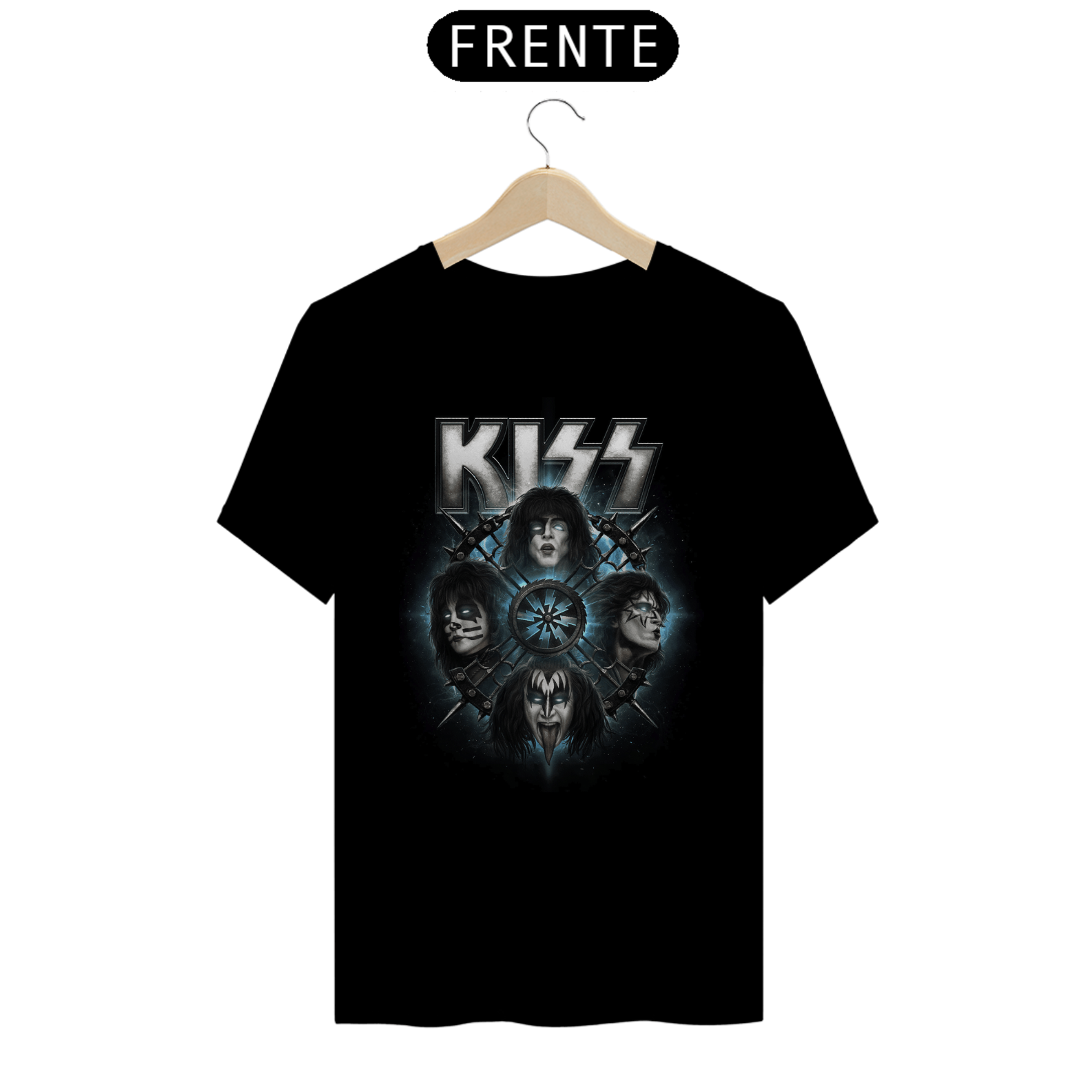 Camiseta Básica - Kiss