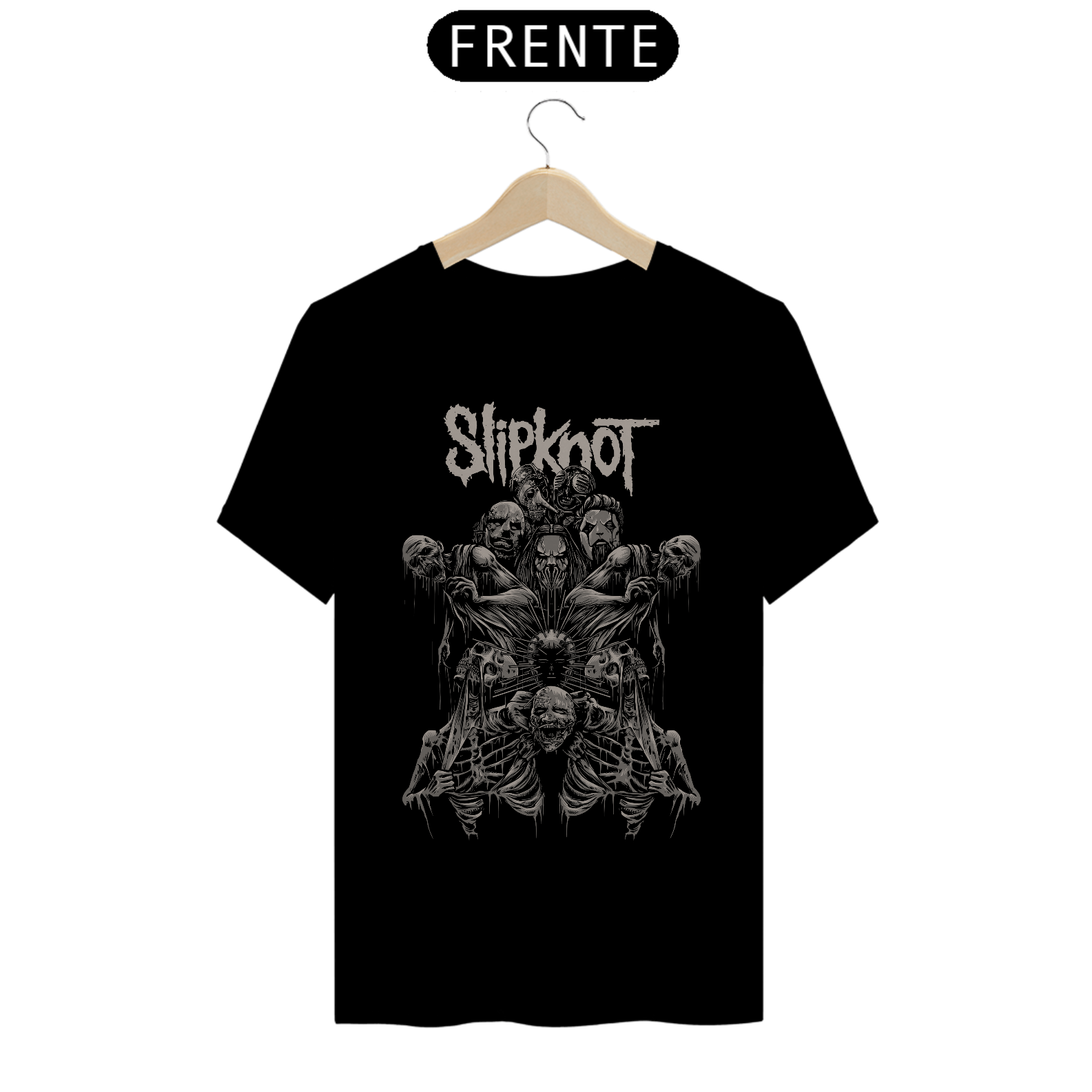  Camiseta Básica - Slipknot