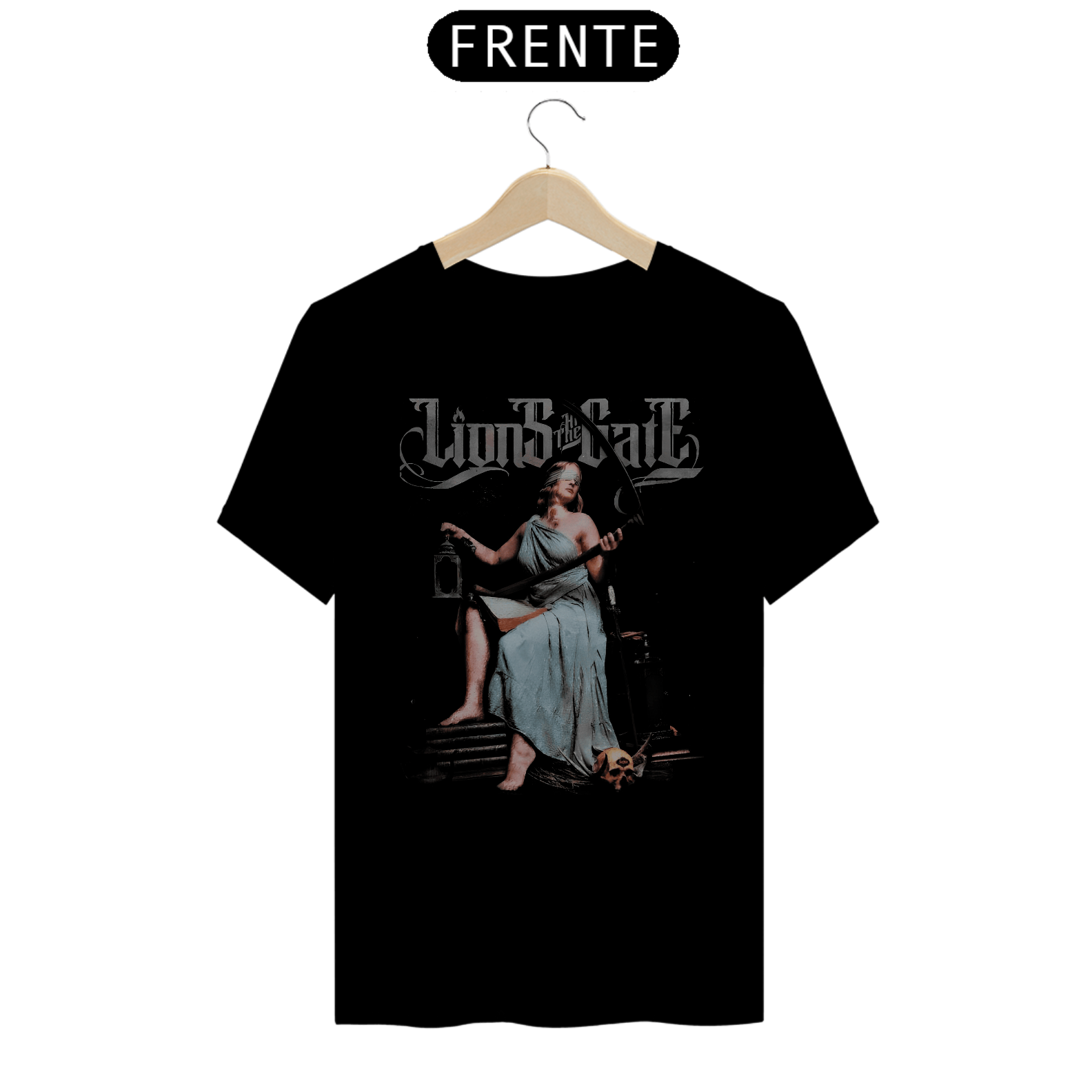 Camiseta Básica - Lions At The Gate