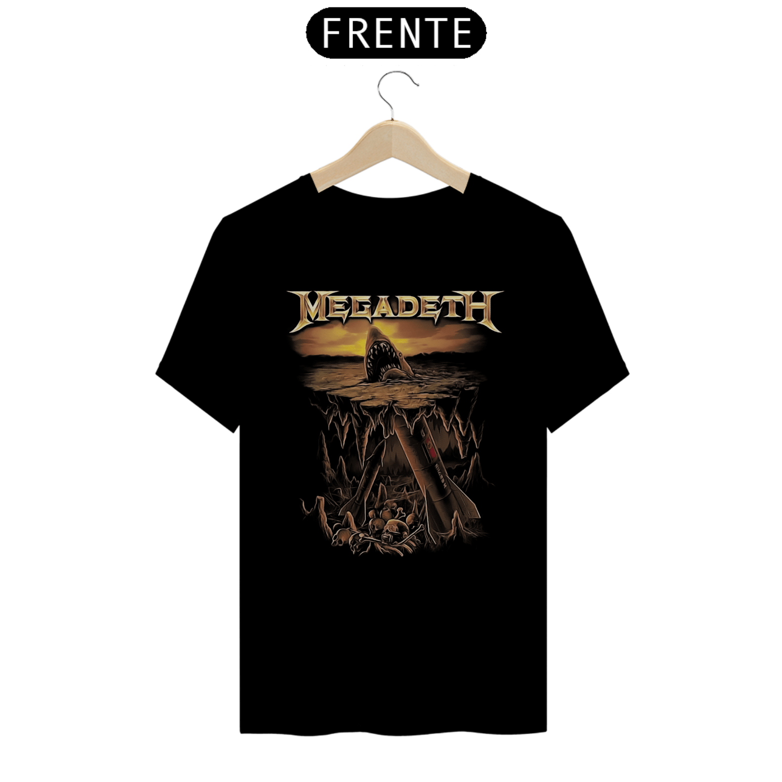 Camiseta Básica - Megadeth