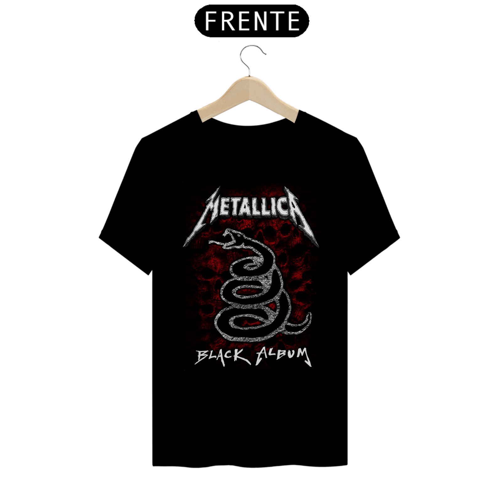 Camiseta Básica - Metallica