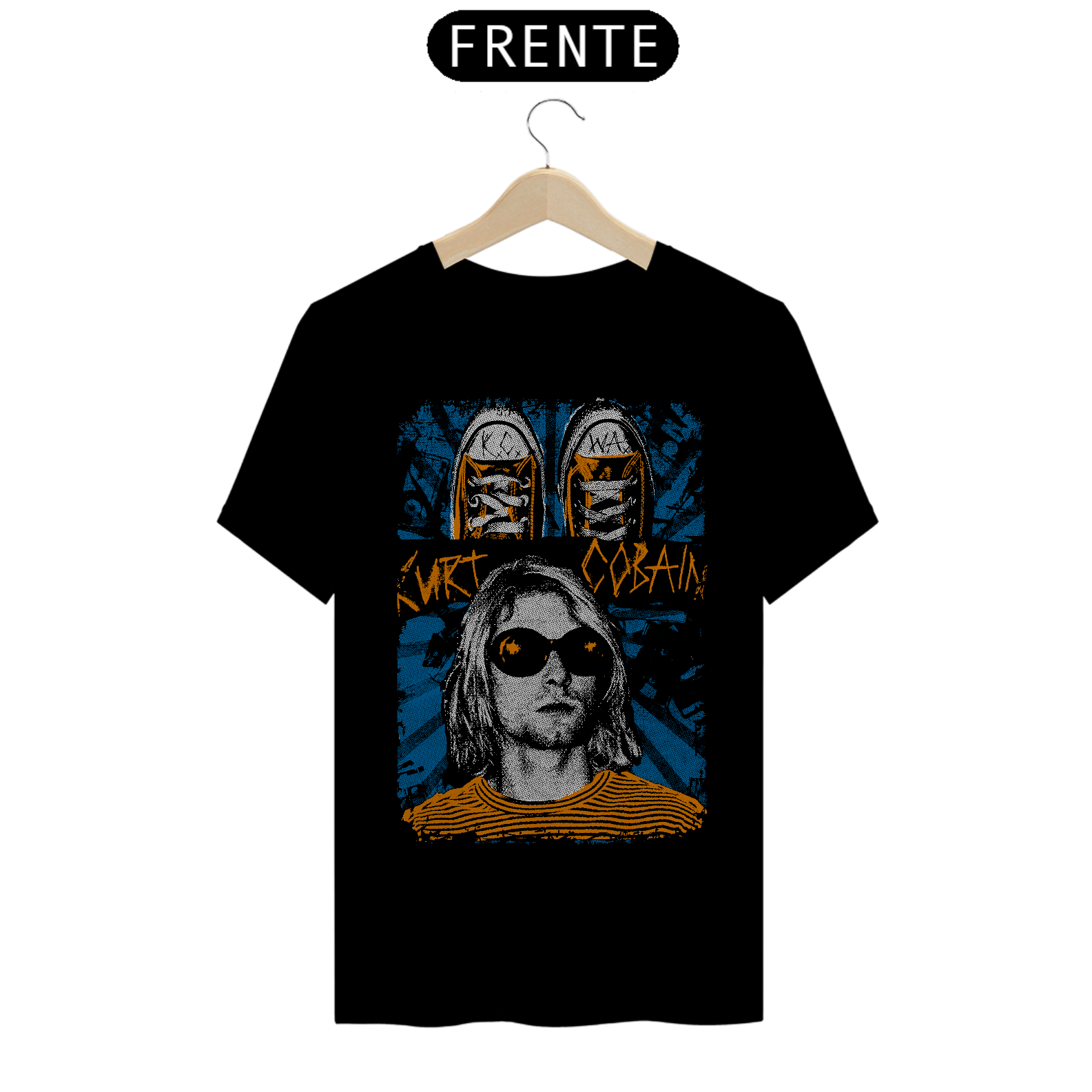 Camiseta Básica - Nirvana