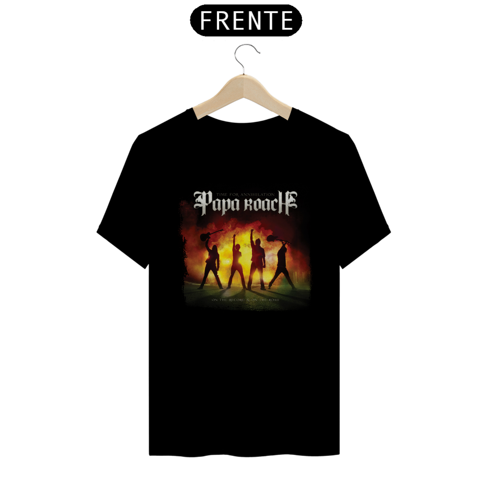 Camiseta Básica - Papa Roach