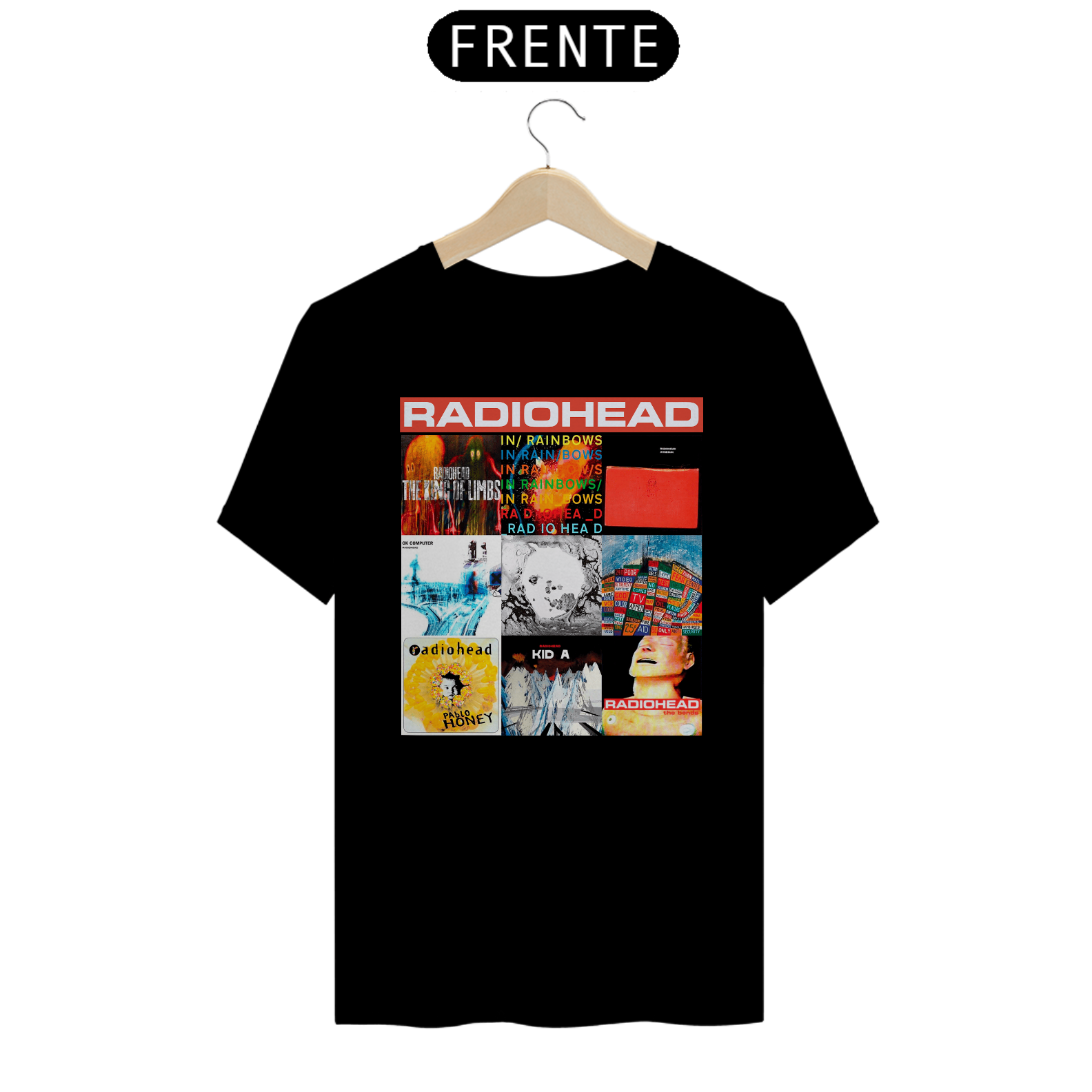 Camiseta Básica - Radiohead