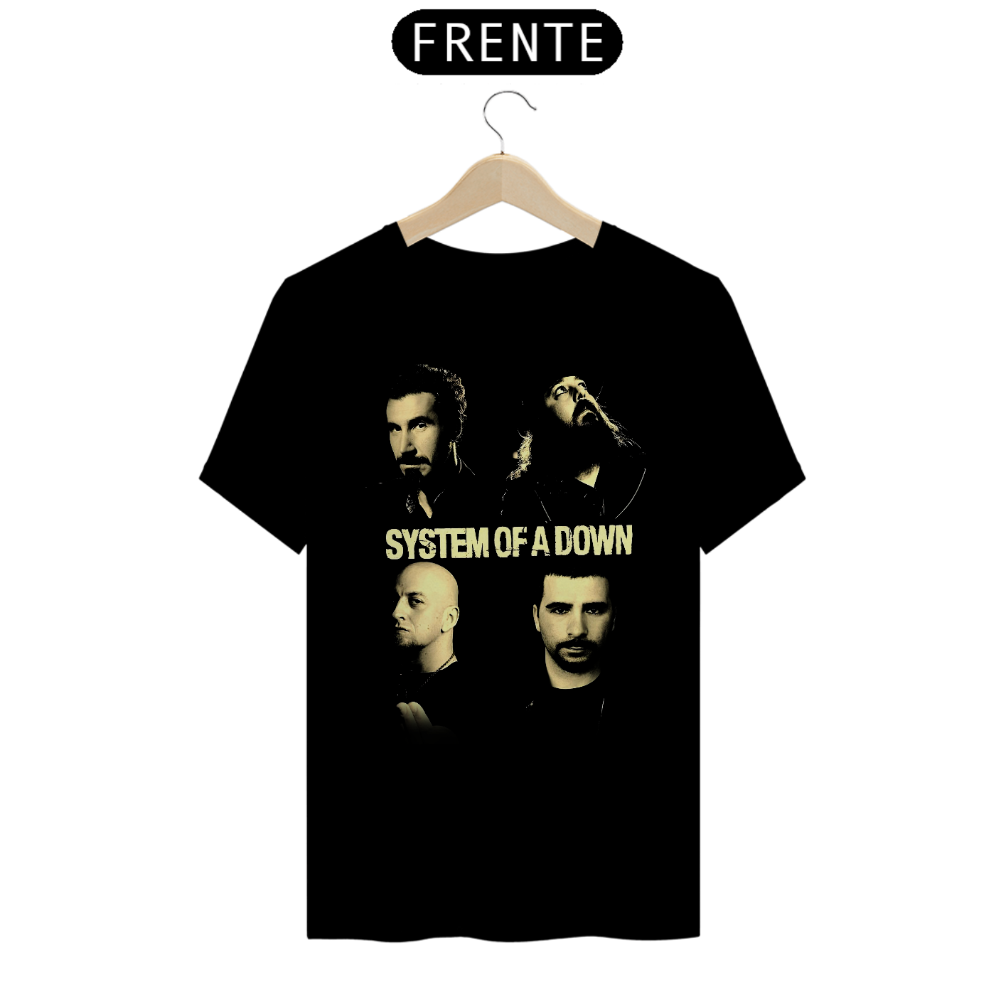 Camiseta Básica - System of a Down