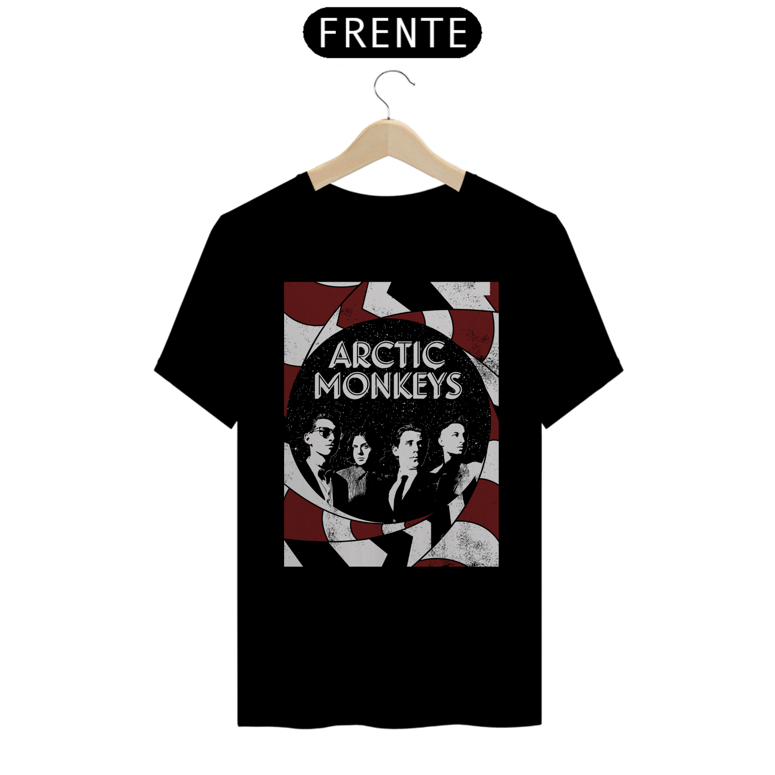Nome do produto: Camiseta Básica - Arctic Monkeys