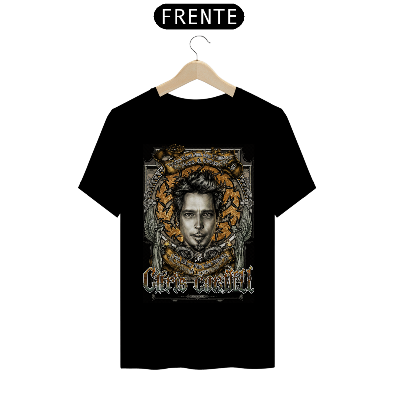 Camiseta Básica - Chris Cornell