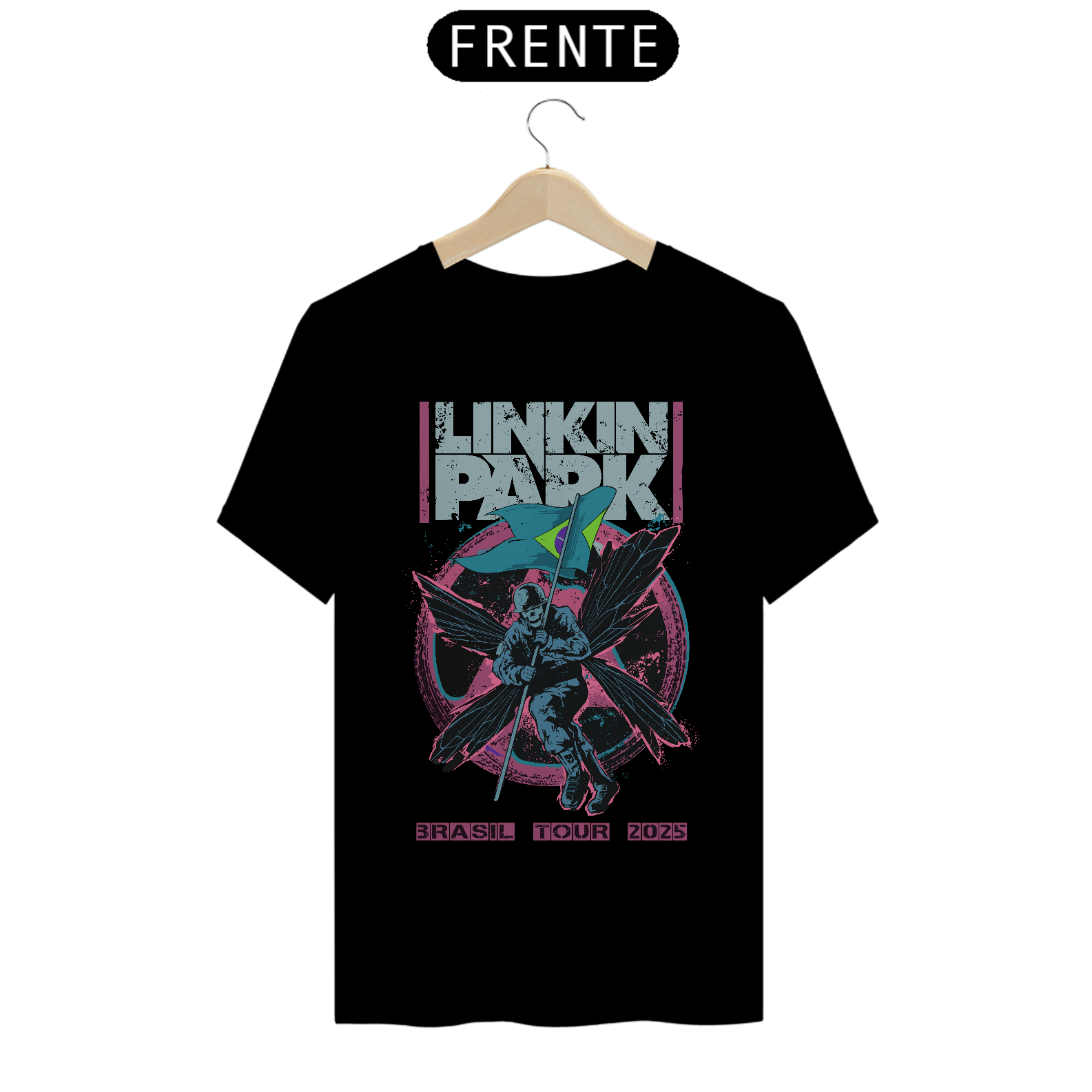 Camiseta Básica - Linkin Park