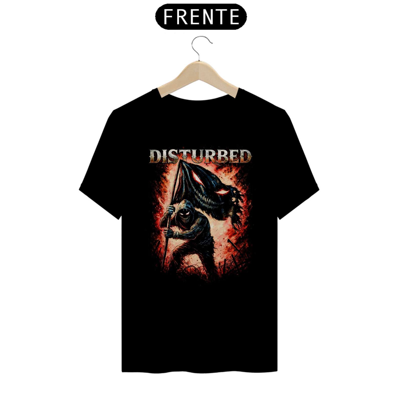 Camiseta Básica - Disturbed