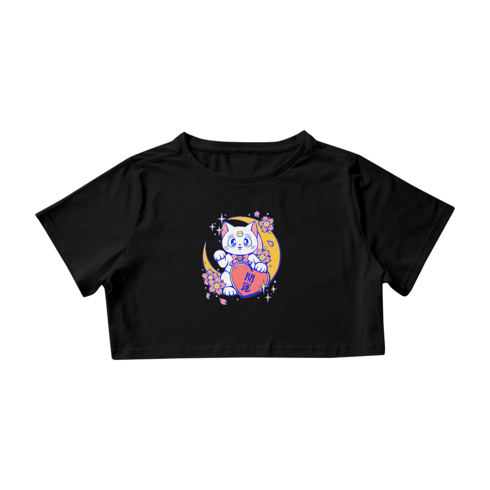 Nome do produto: Manekineko Moon - Cropped