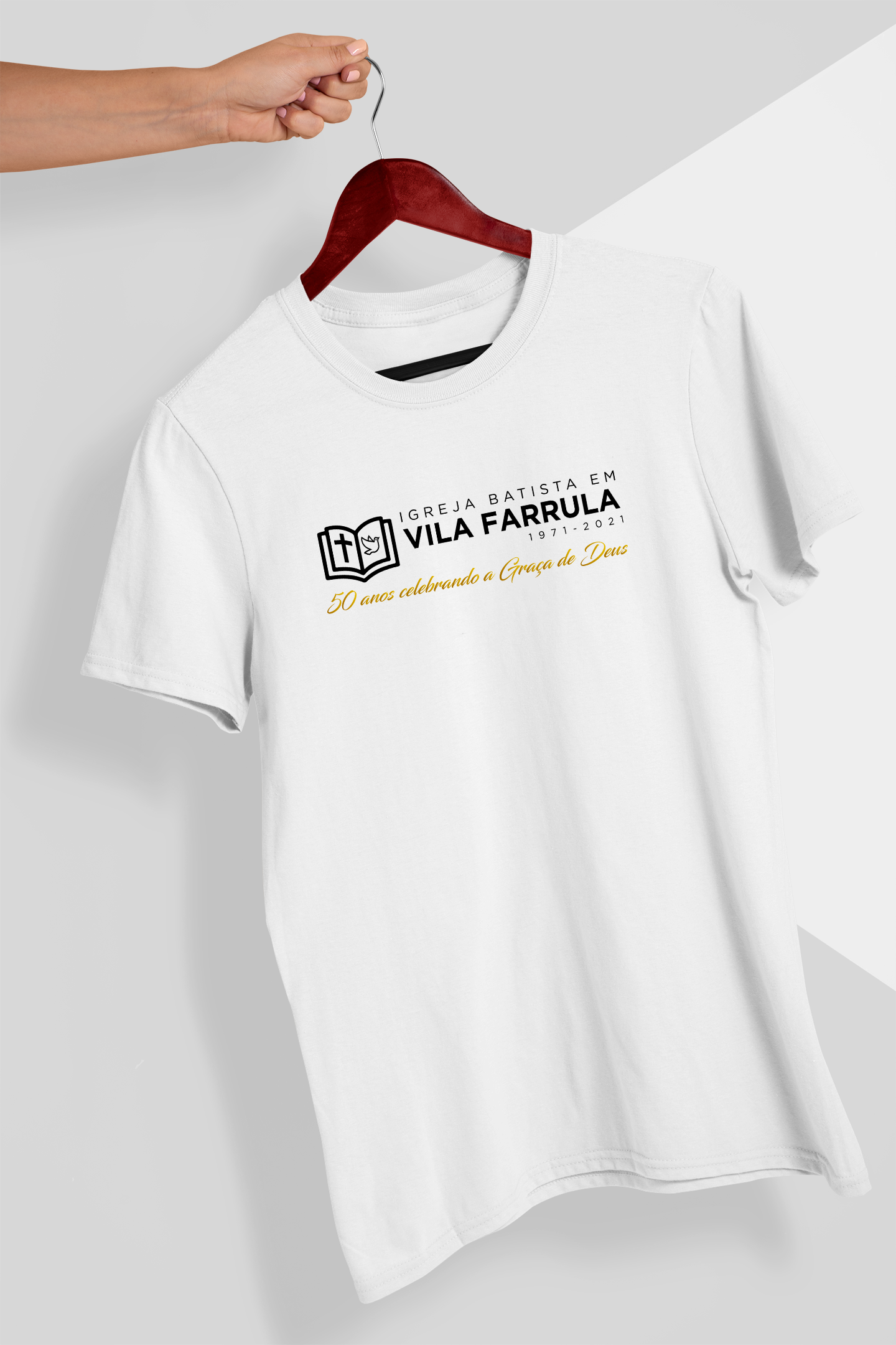 Nome do produto: Camiseta 50 anos IB Vila Farrula