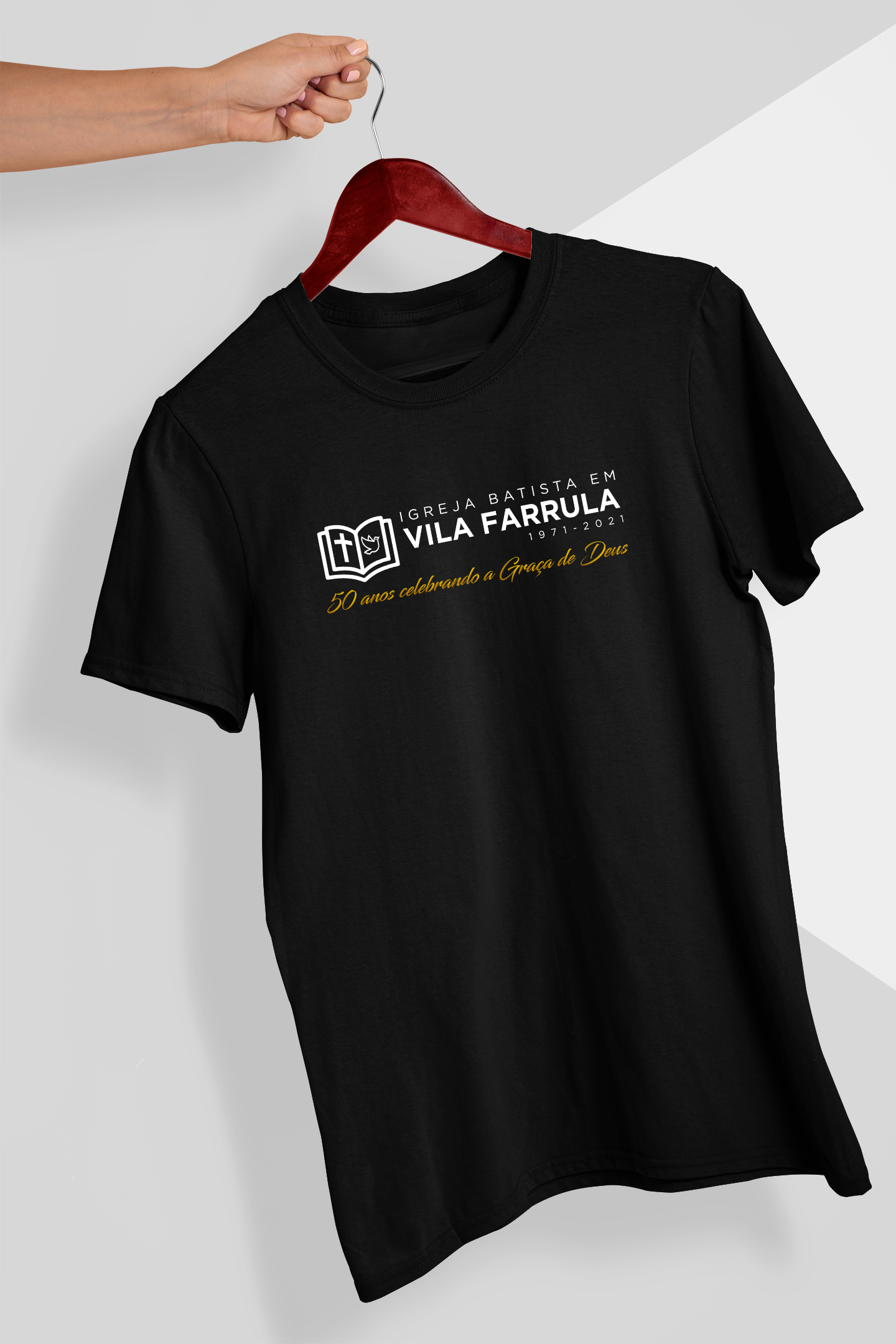 Nome do produto: Camiseta 50 anos IB Vila Farrula