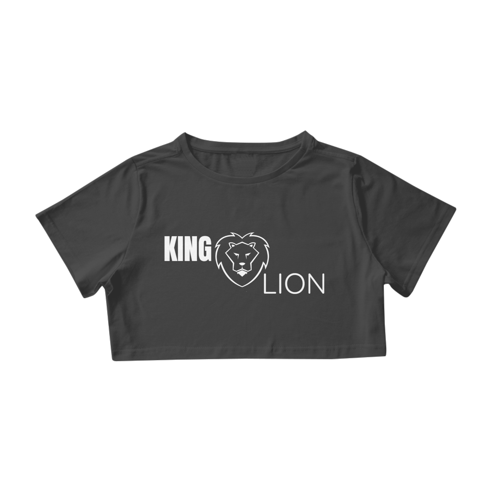 Nome do produto: Camisa Cropped - King Lion