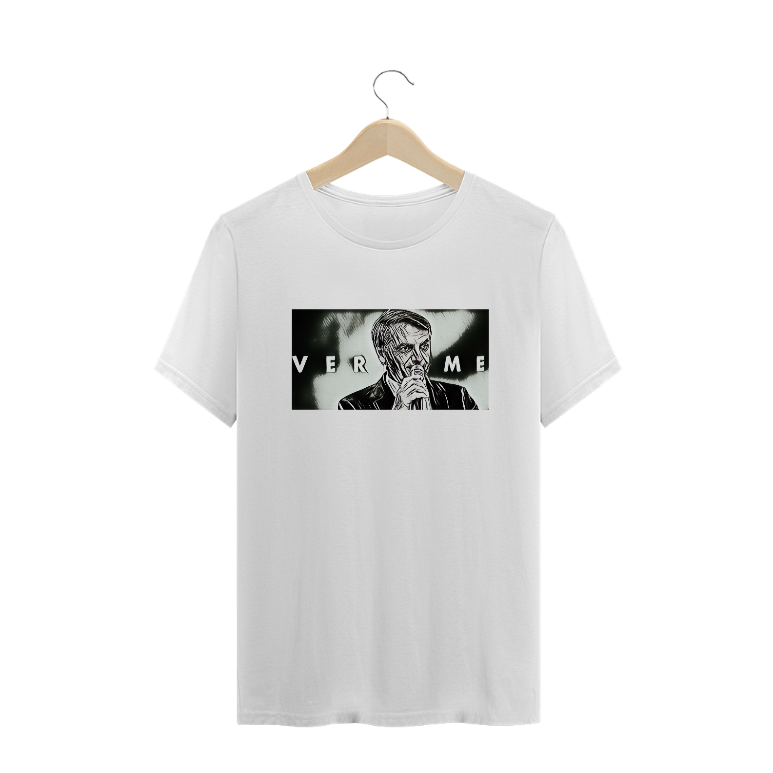 Nome do produto: Camiseta Bolsonaro verme
