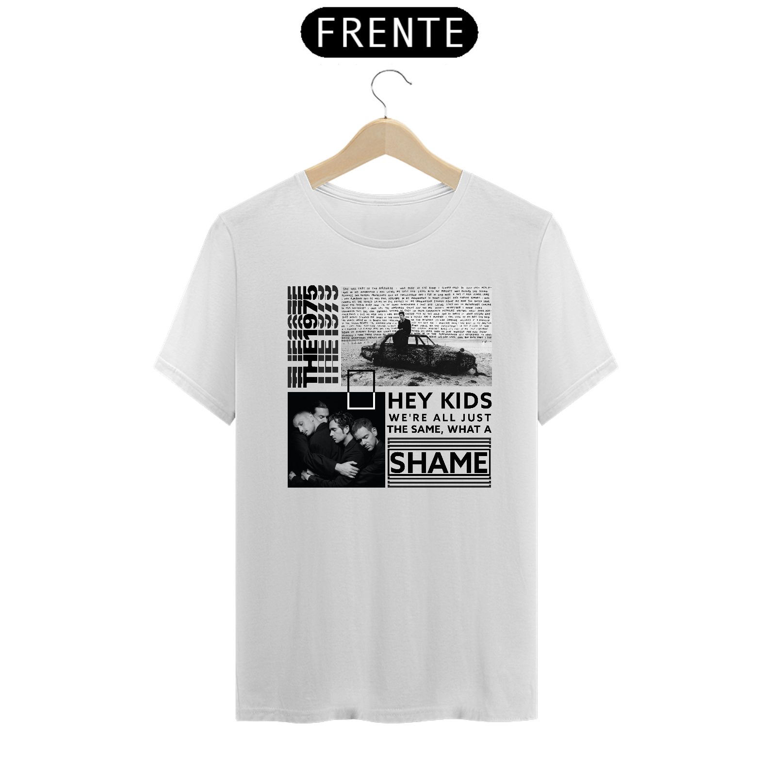 Nome do produto: Camiseta The 1975 - Paris