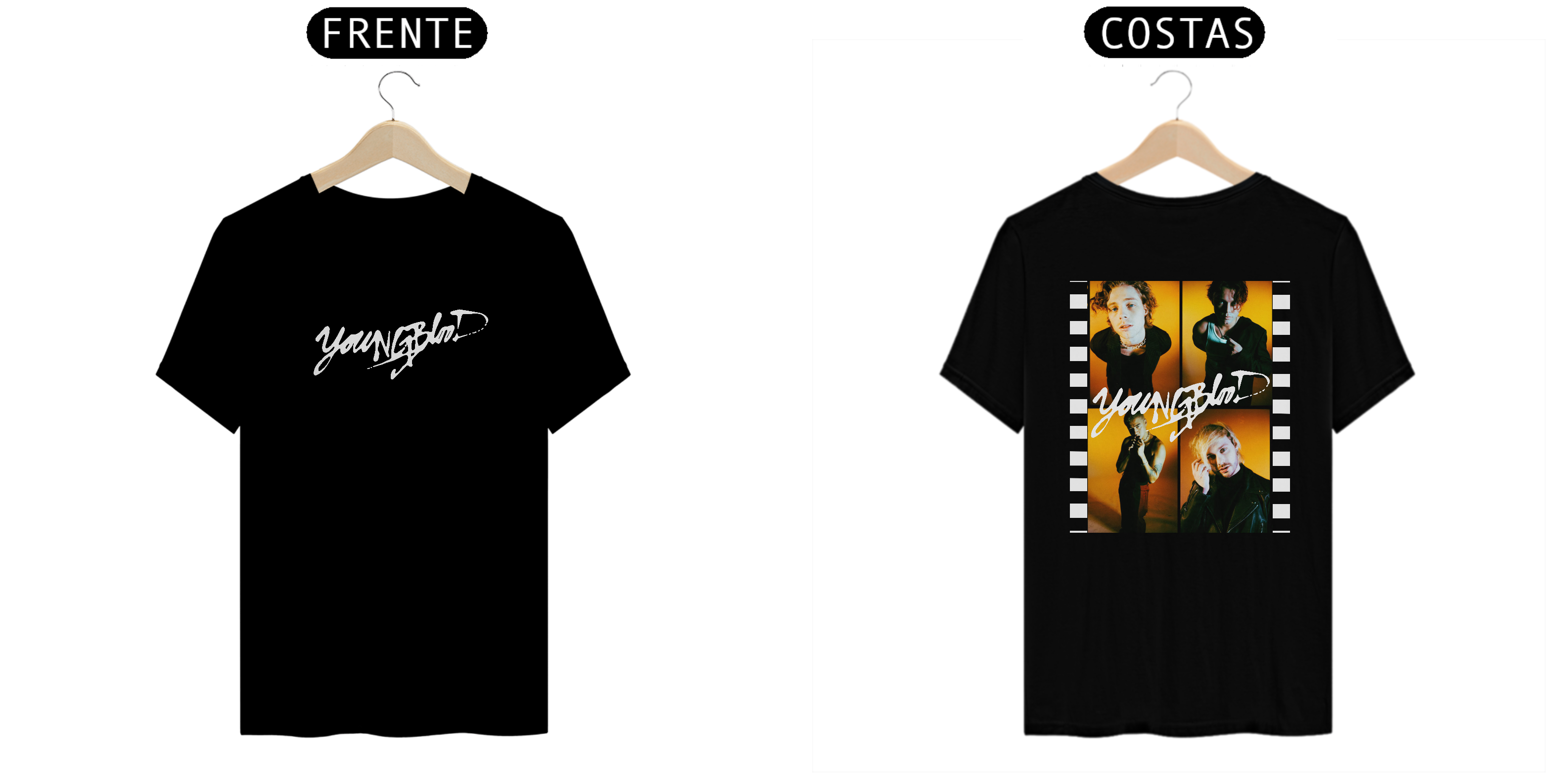 Nome do produto: Camiseta 5SOS - Youngblood Era