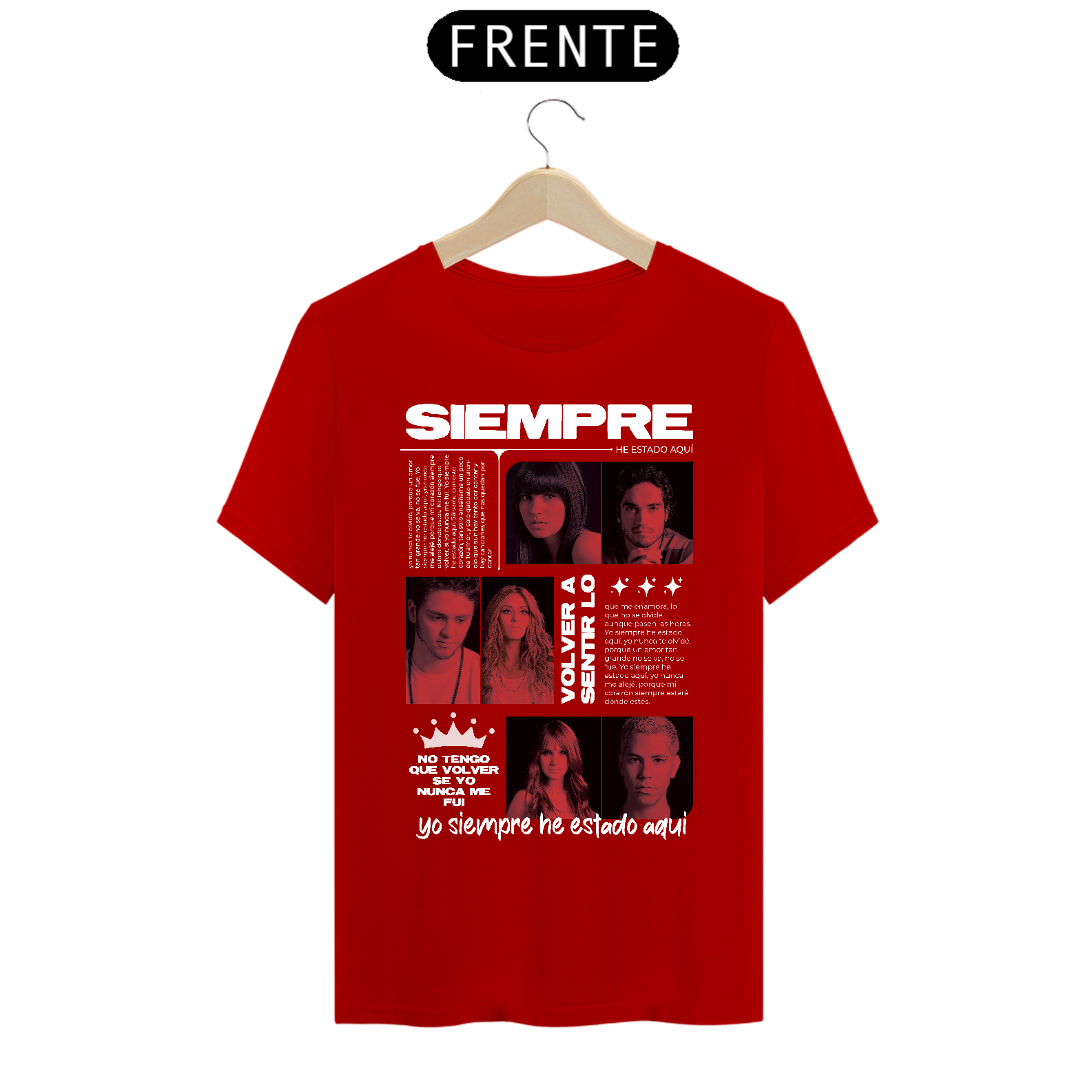 Nome do produto: Camiseta RBD - SHEA