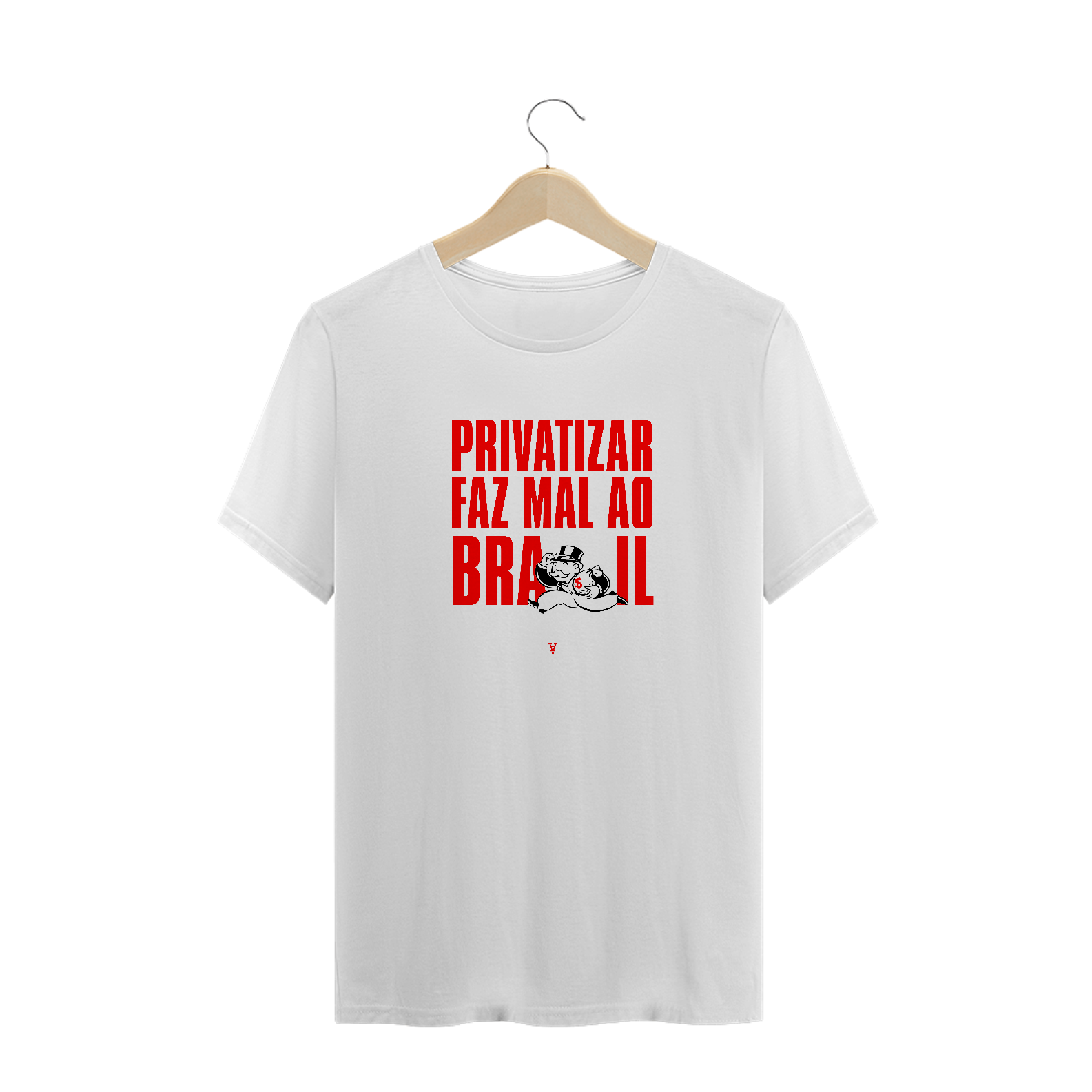 Nome do produto: privatizar faz mal (texto vermelho)