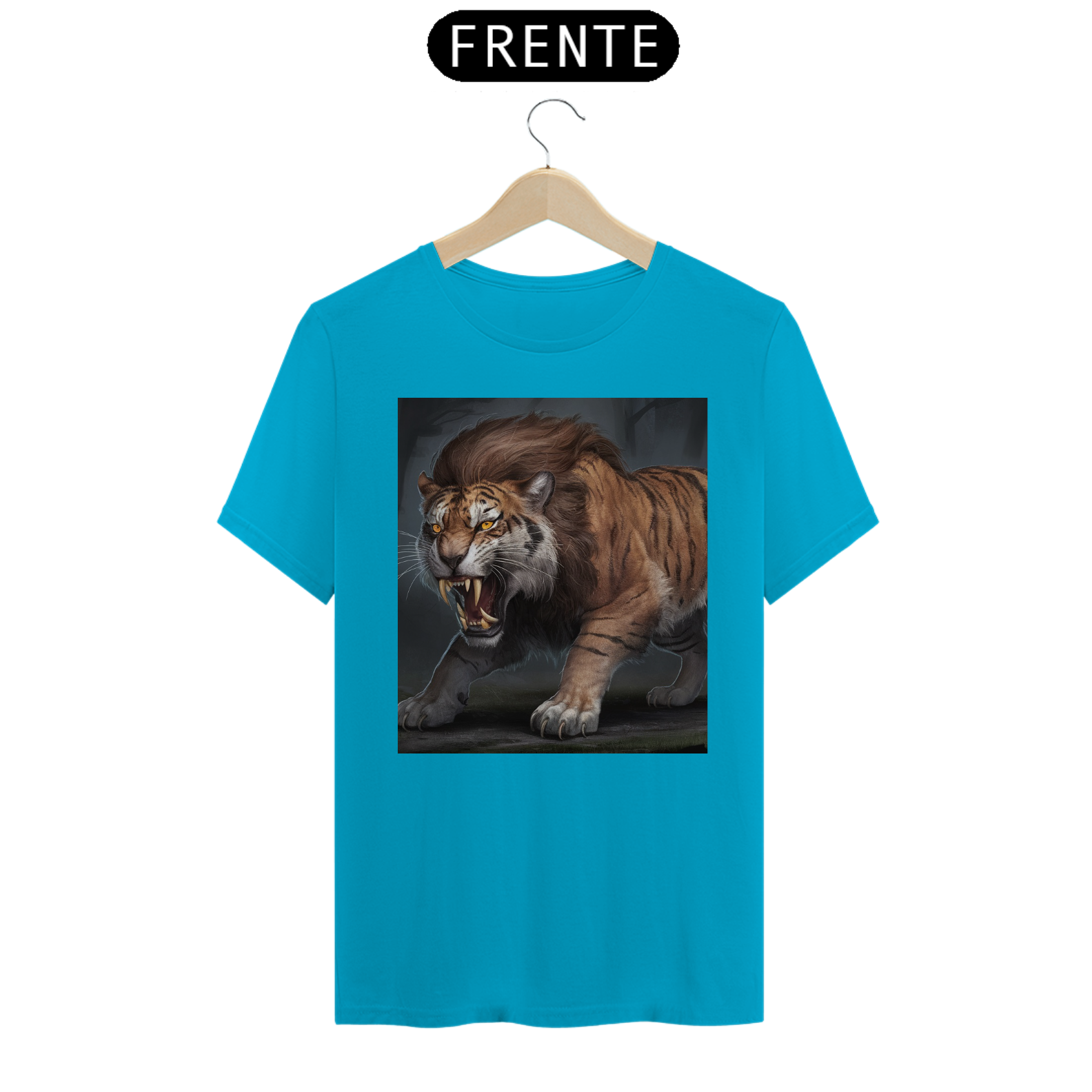 Nome do produto: Tigre com Juba de Leão [Arte]