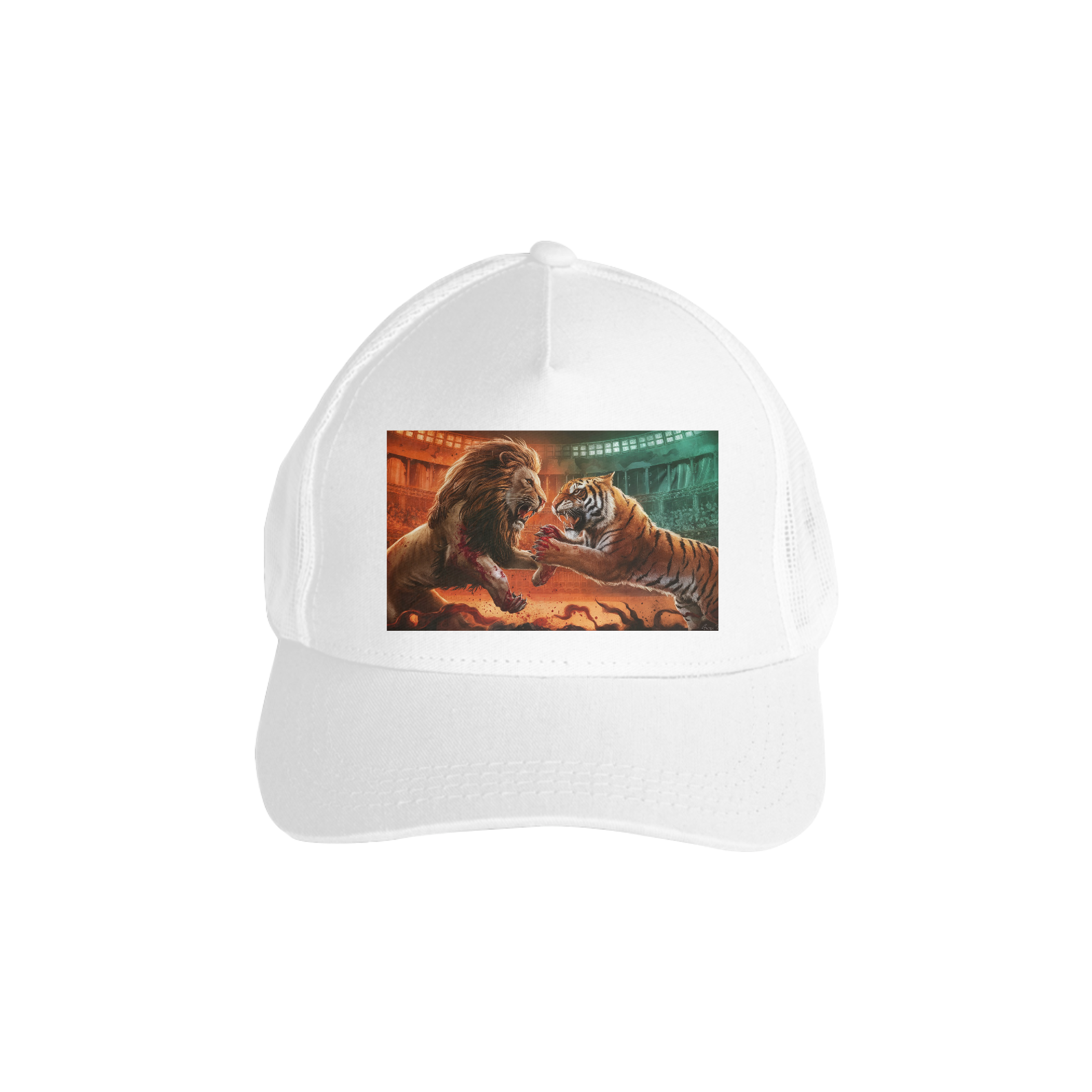 Nome do produto: Boné - Leão X Tigre