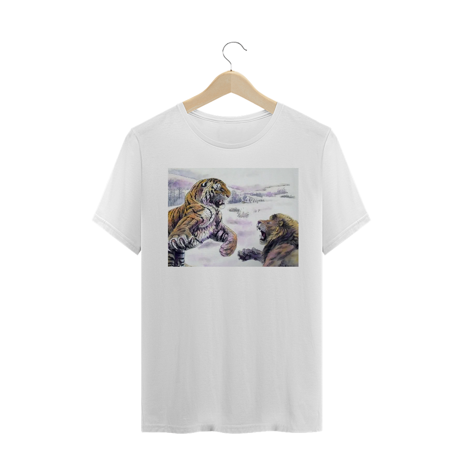 Nome do produto: TIGRE VS LEÃO