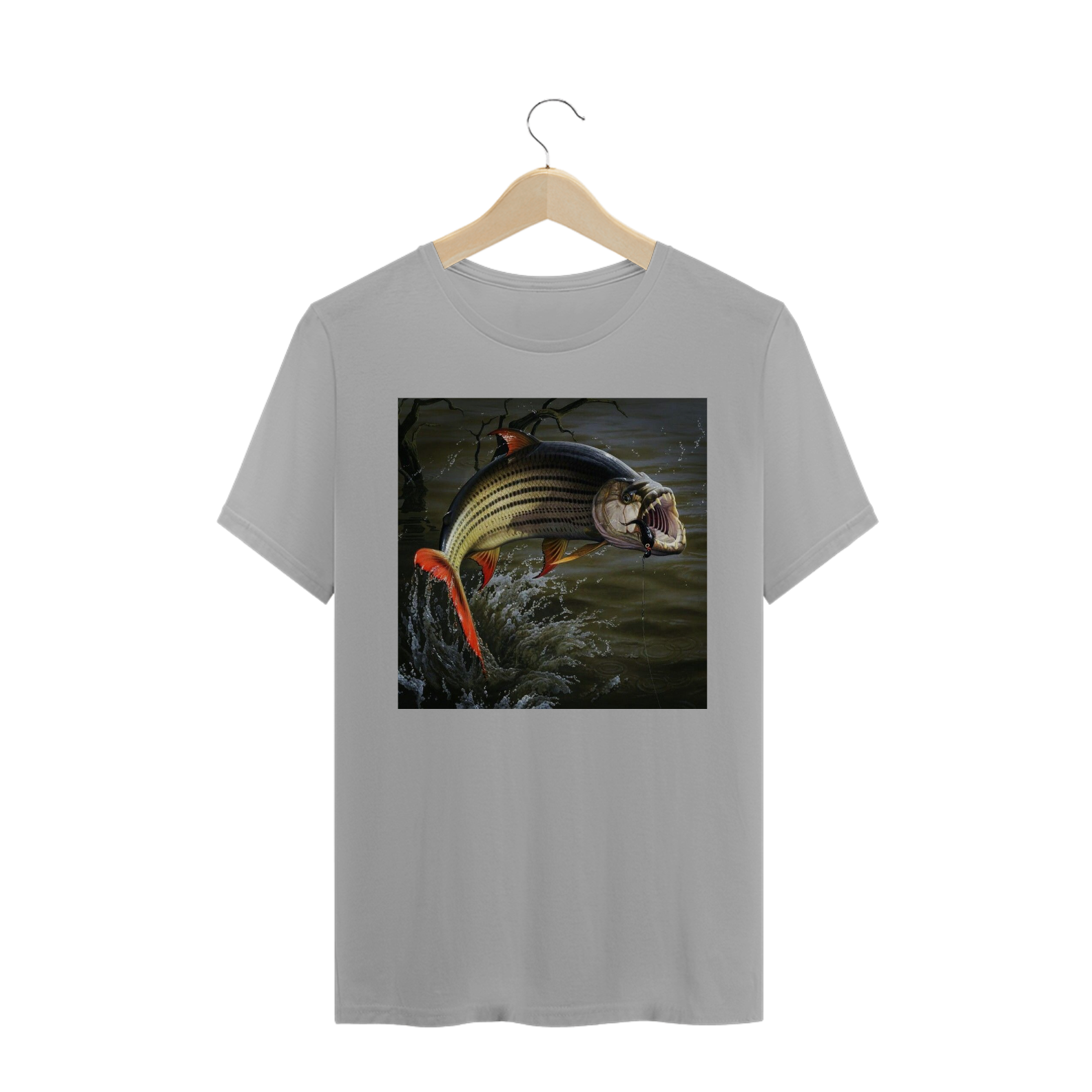 Nome do produto: PEIXE TIGRE (Hydrocynus vittatus) - Ilustração