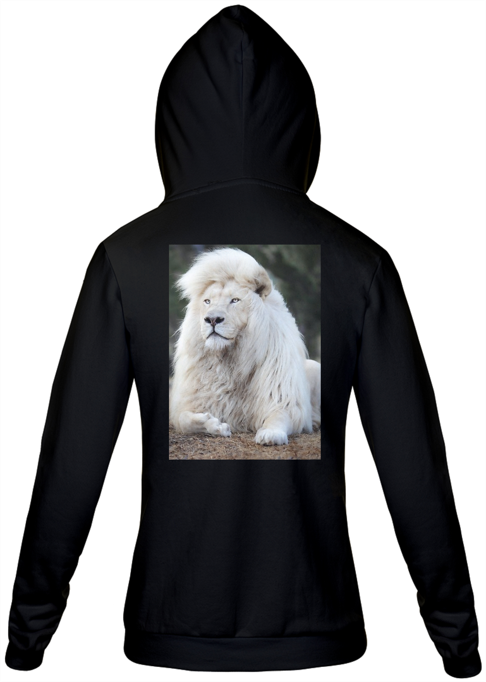 Nome do produto: MOLETOM - LEÃO BRANCO