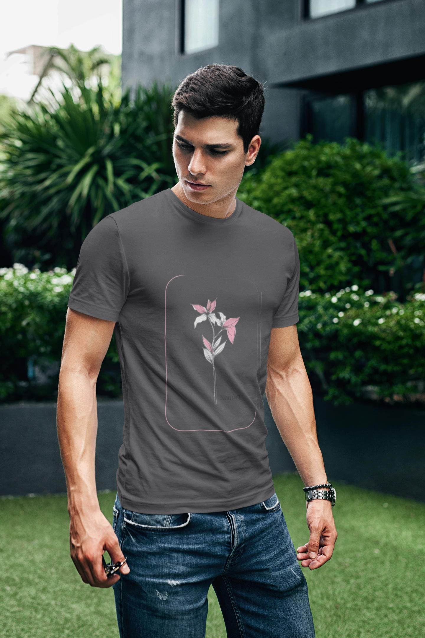 Nome do produto: T-shirt Estonada Nomar - Verão Flores