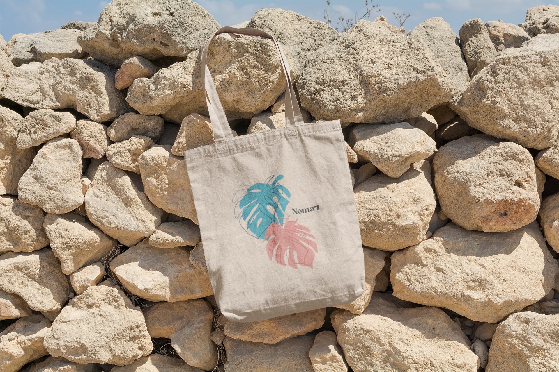 Nome do produto: Eco Bag Grande Nomar - Verão Folhas