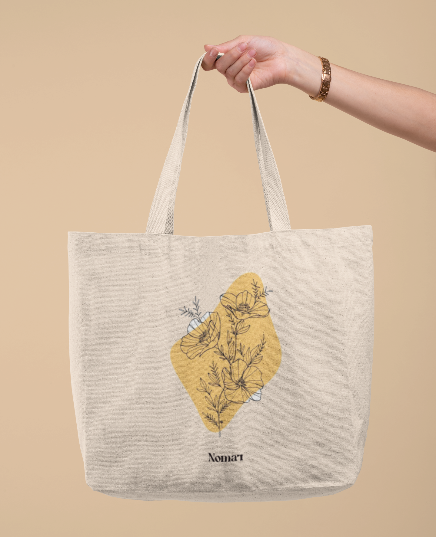 Nome do produto: Eco Bag Grande Nomar - Verão Flores