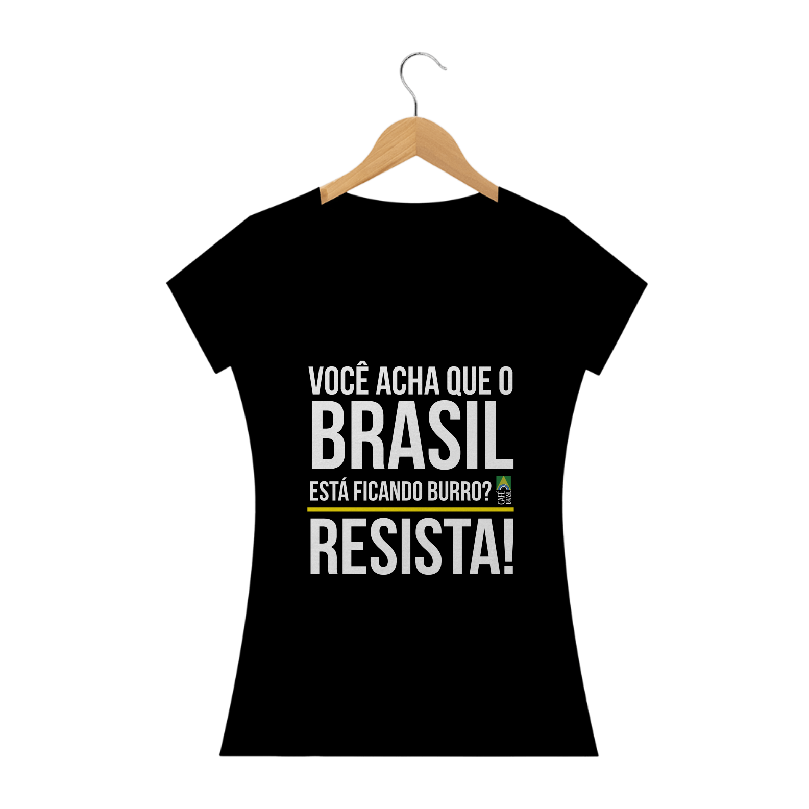 Nome do produto: Camiseta Resista Feminina