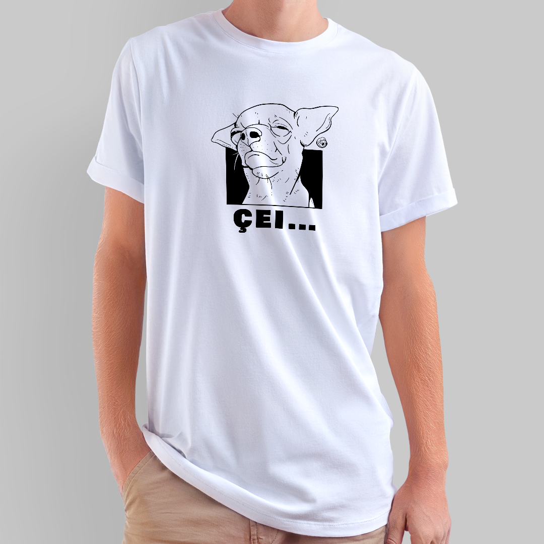 Nome do produto: Camiseta Branca Çei...