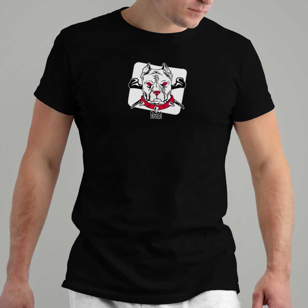 Nome do produto: Camiseta Pit Bull Bravo