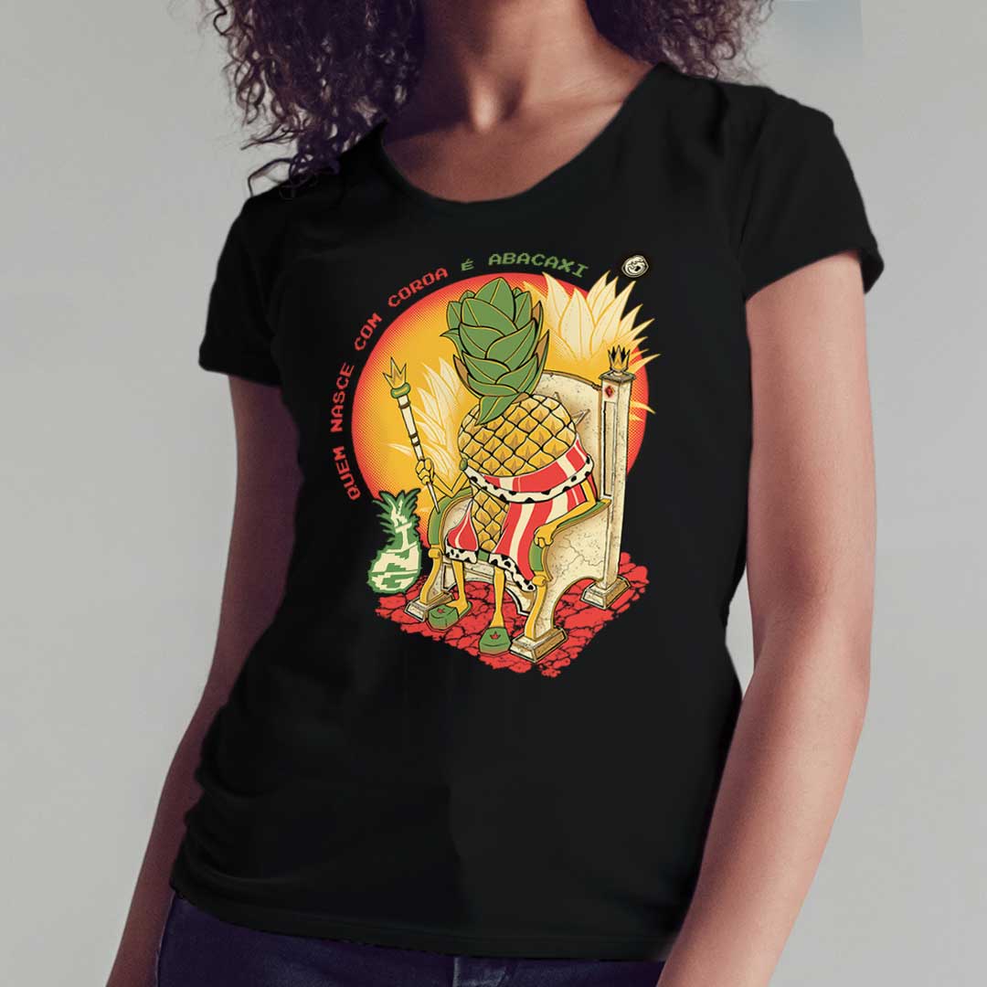 Nome do produto: Baby Long - Quem nasce com coroa é abacaxi