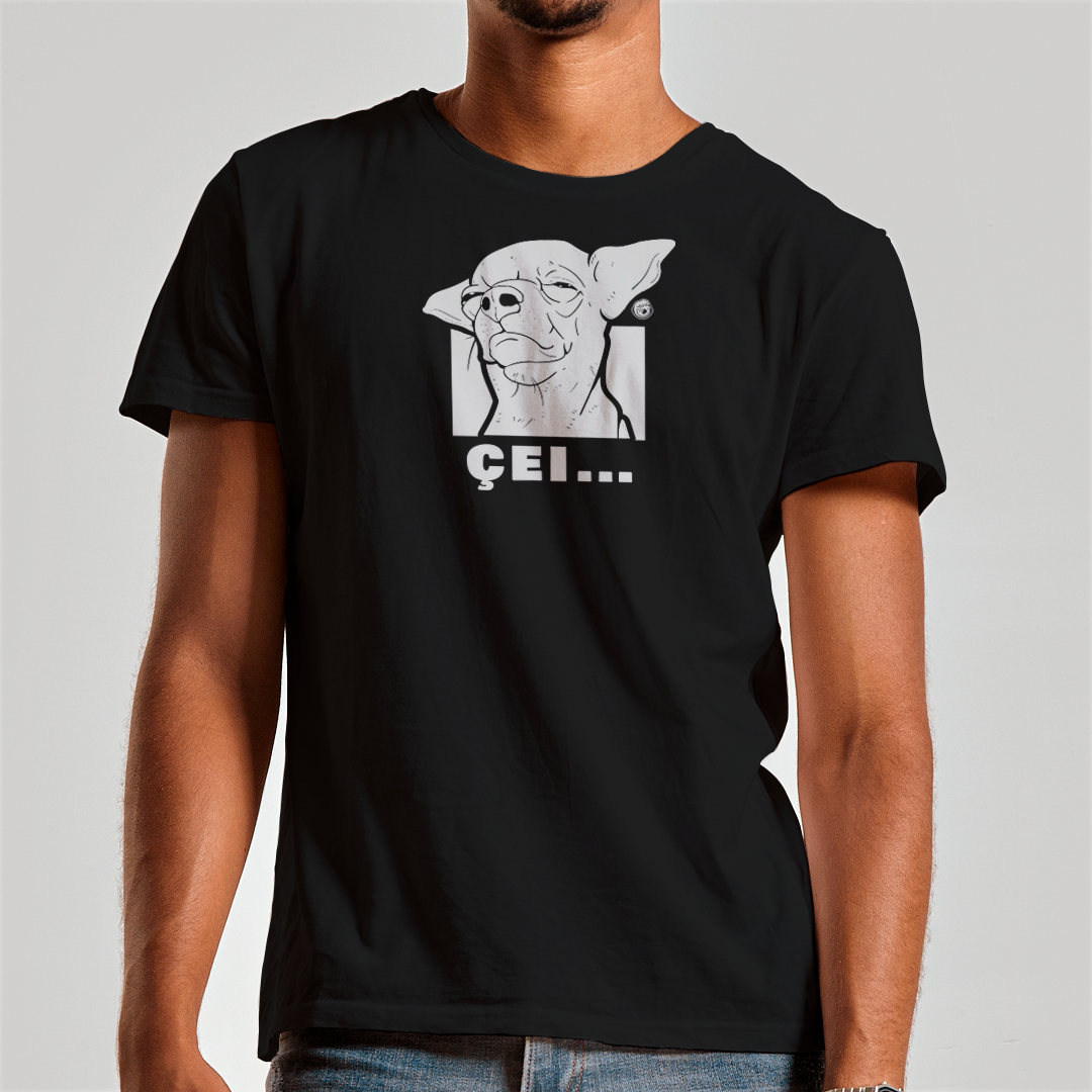Nome do produto: Camiseta Preta Çei...