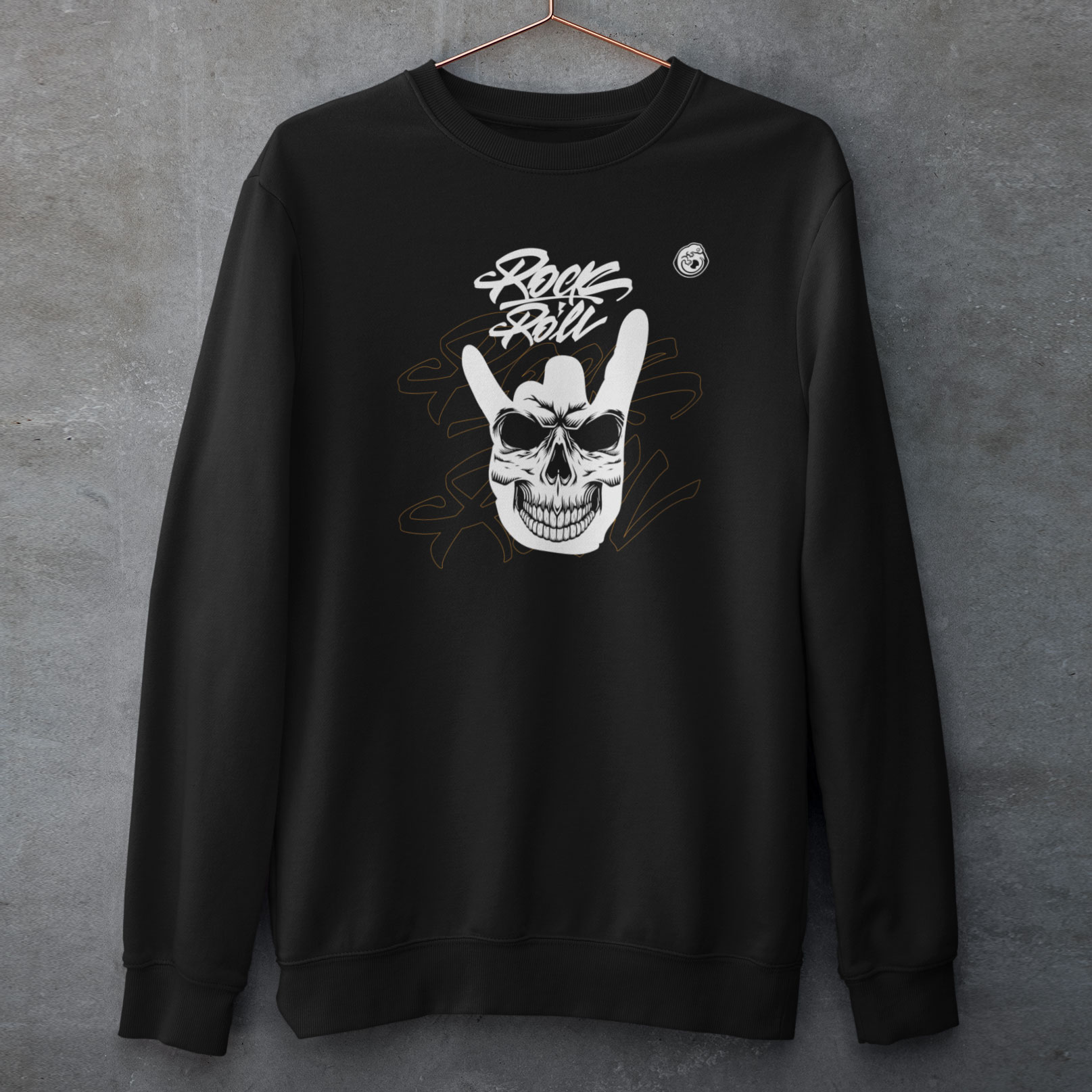 Nome do produto: Blusão Rock an Roll Preto