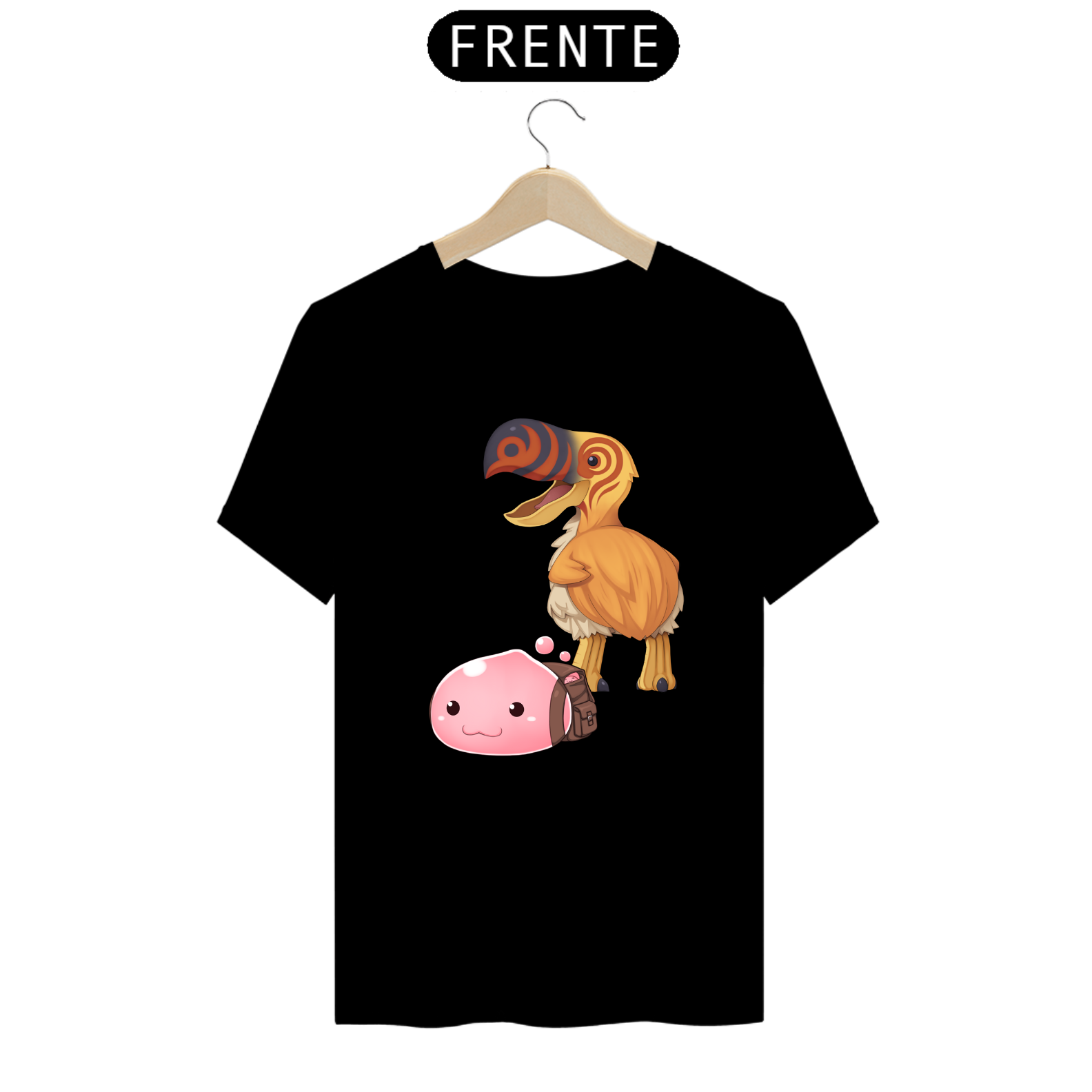 Nome do produto: Camiseta Ragnarok Online - Peco e Poring
