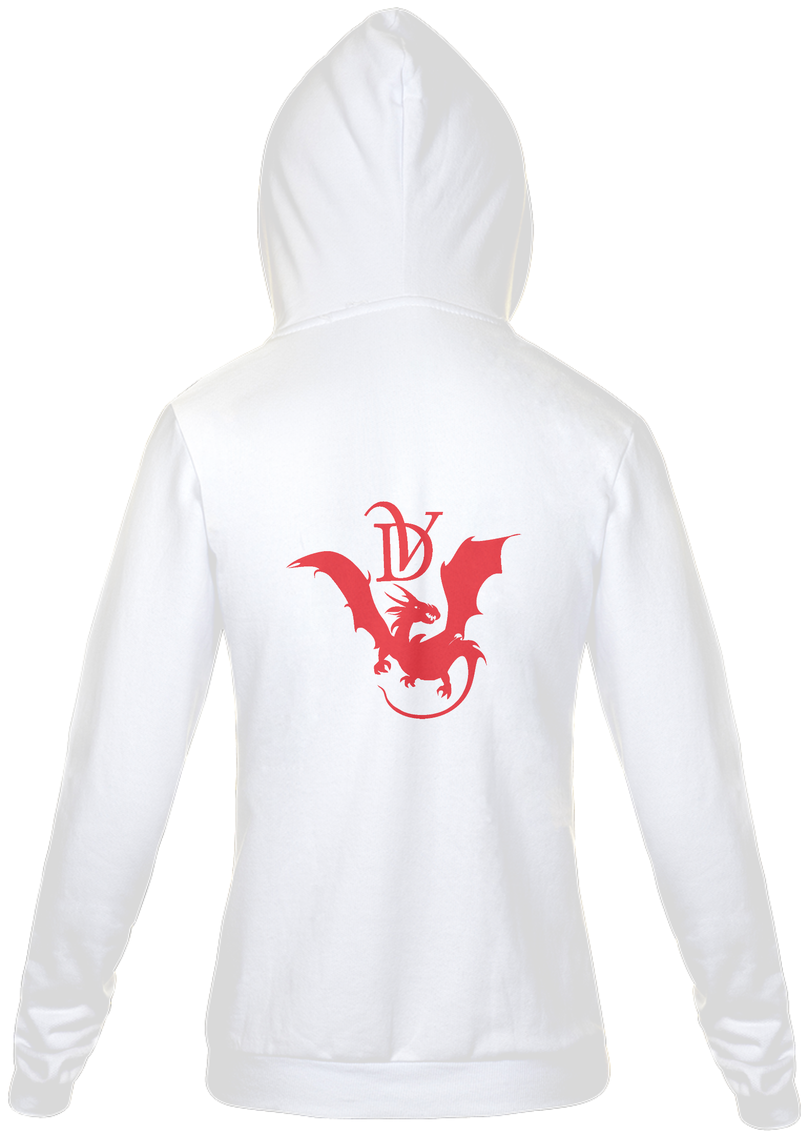 Nome do produto: Dragões Voadores moletom unissex com ziper -M003