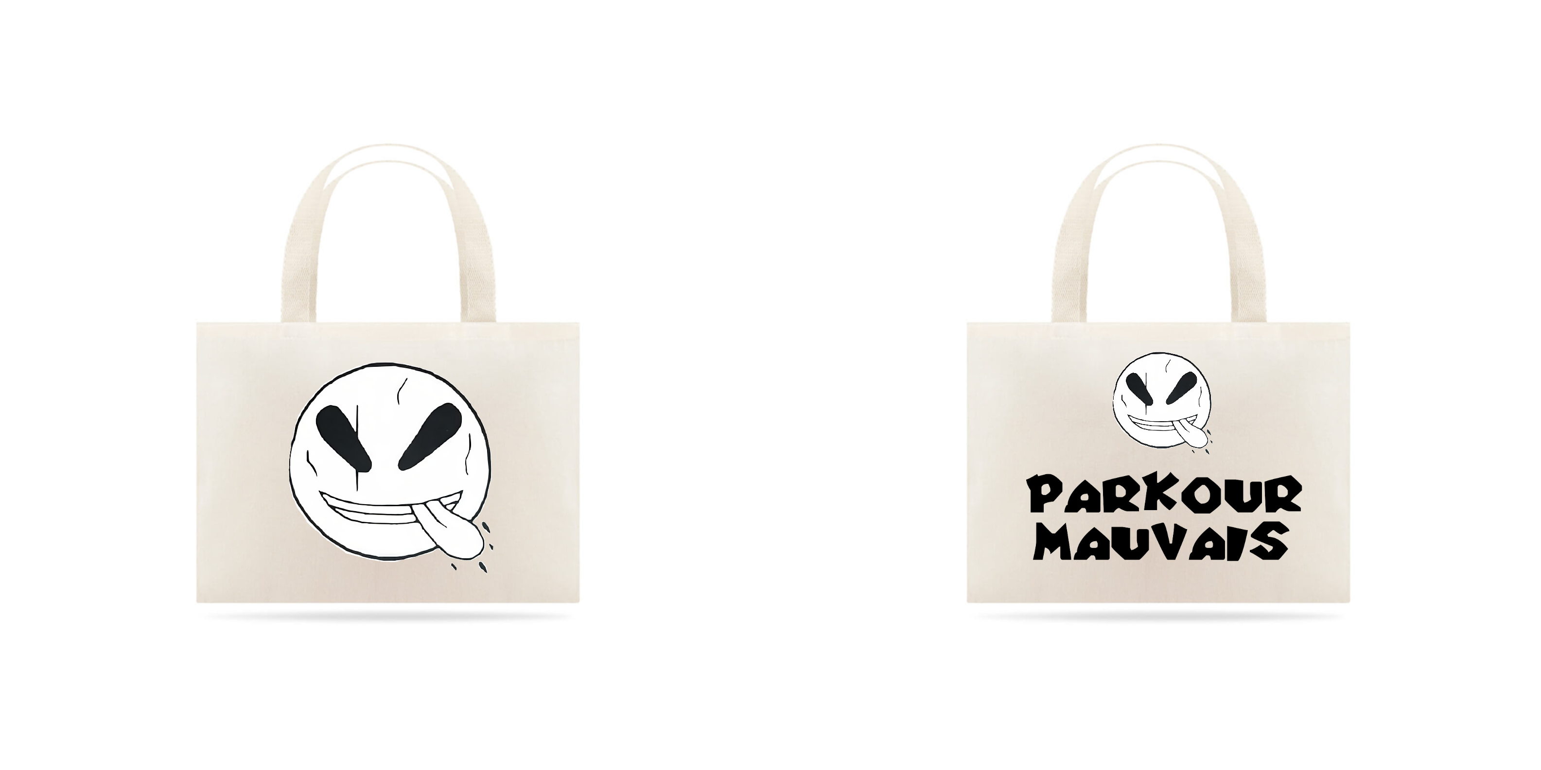 Nome do produto: Parkour Mauvais - eco bag grande -M001